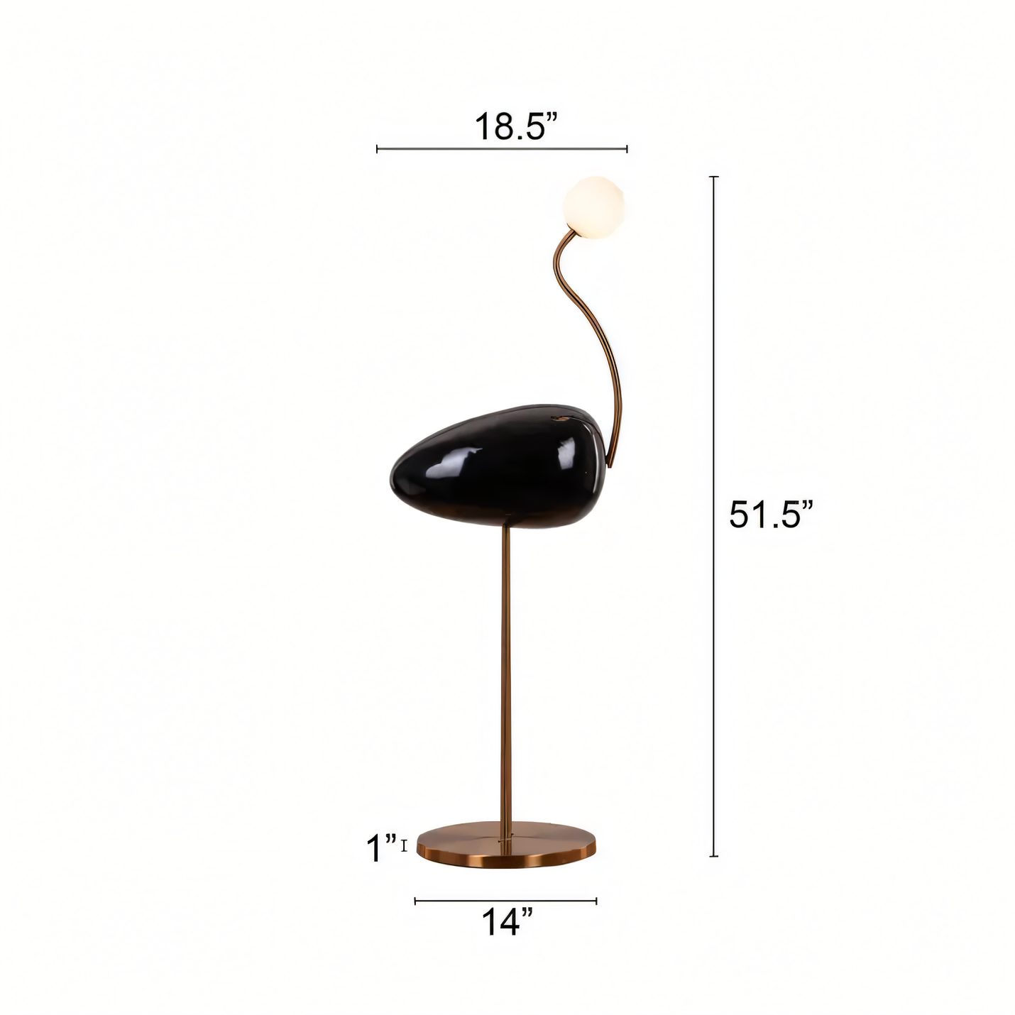 Swan Lake Floor Lamp