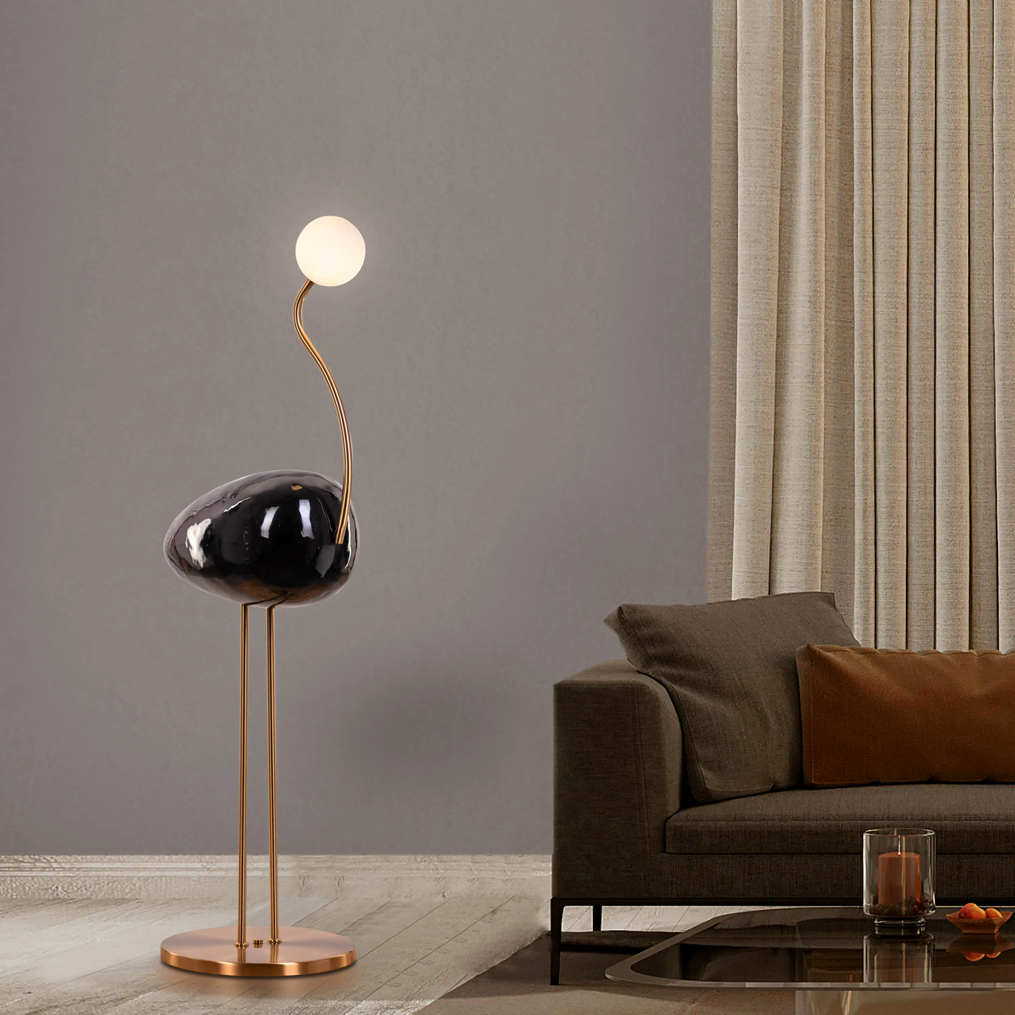 Swan Lake Floor Lamp