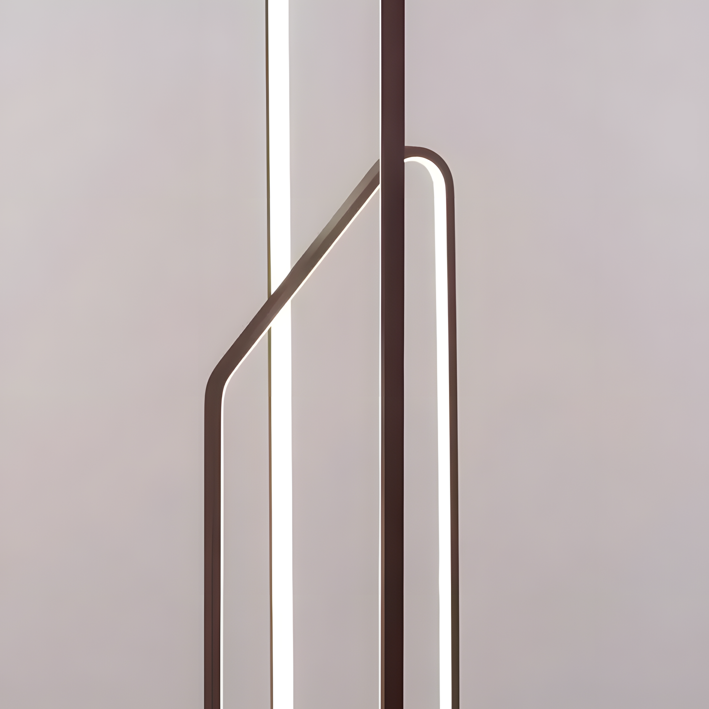 Innovative and functional floor lamp for modern interiors