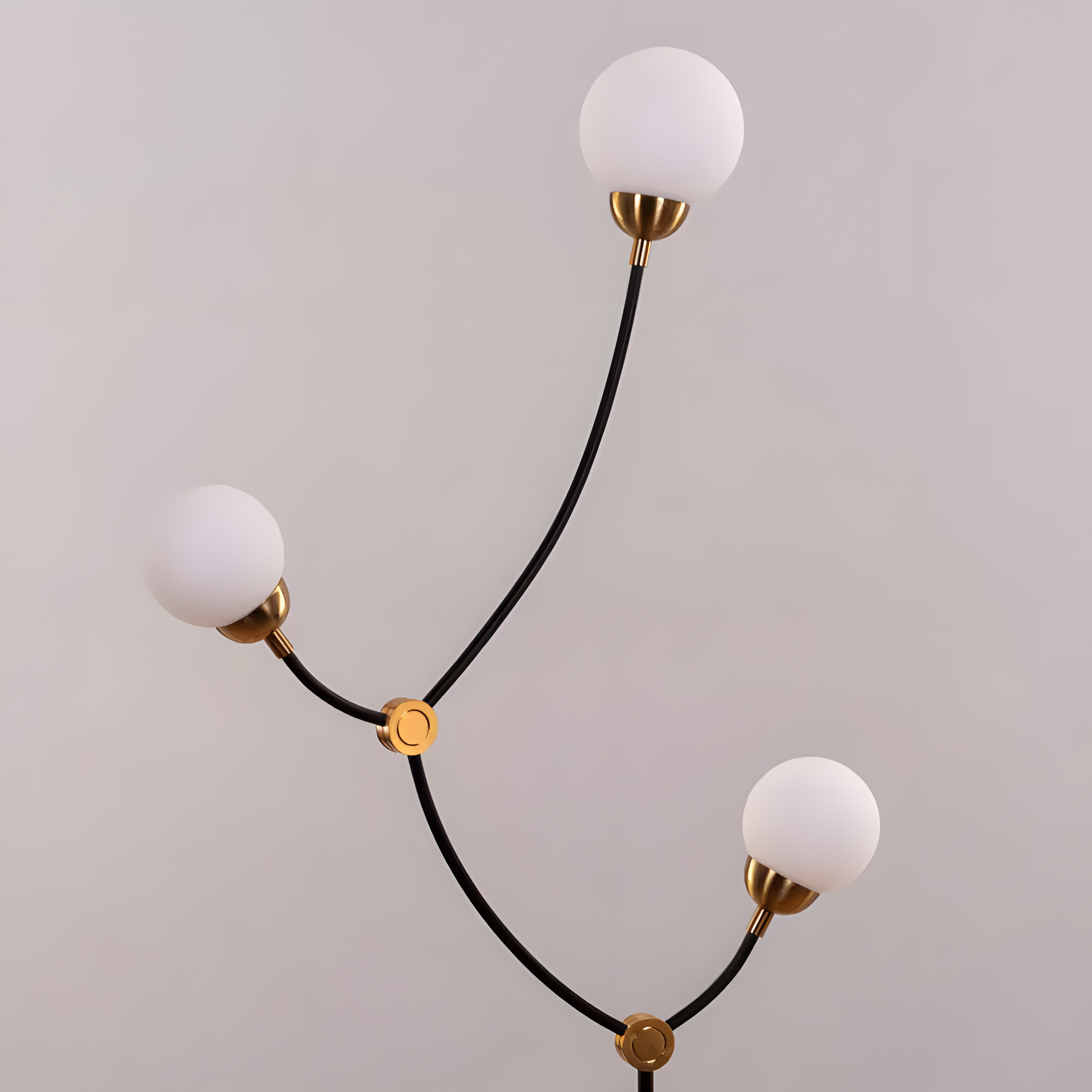 Harmonious integration of the I Owe You (Short) Floor Lamp into a variety of décor styles