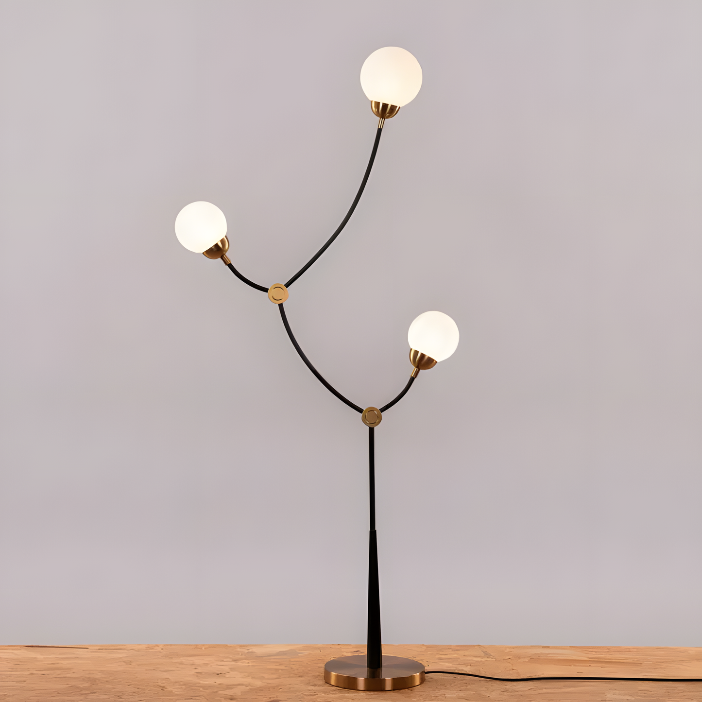 Exceptional craftsmanship and timeless aesthetic of the I Owe You (Short) Floor Lamp