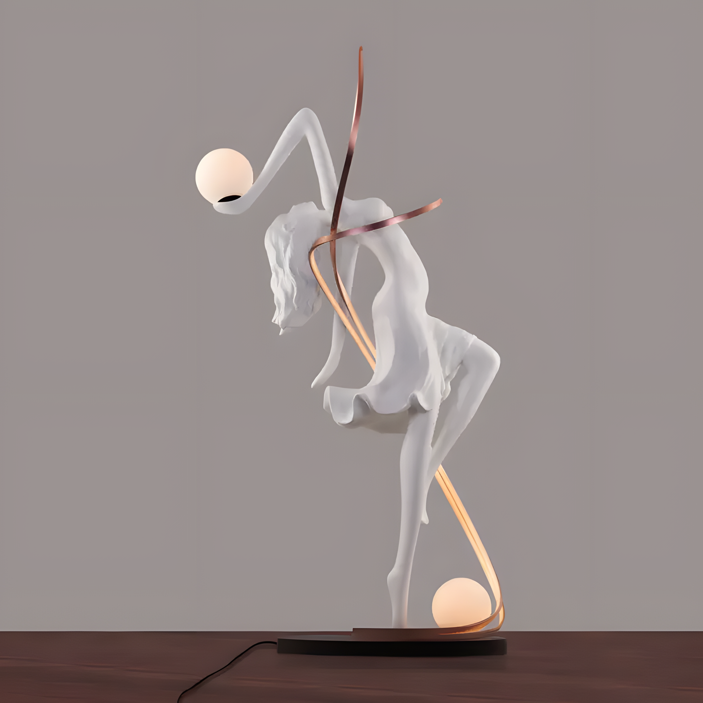 Beauty In Bloom Sculpture Floor Lamp