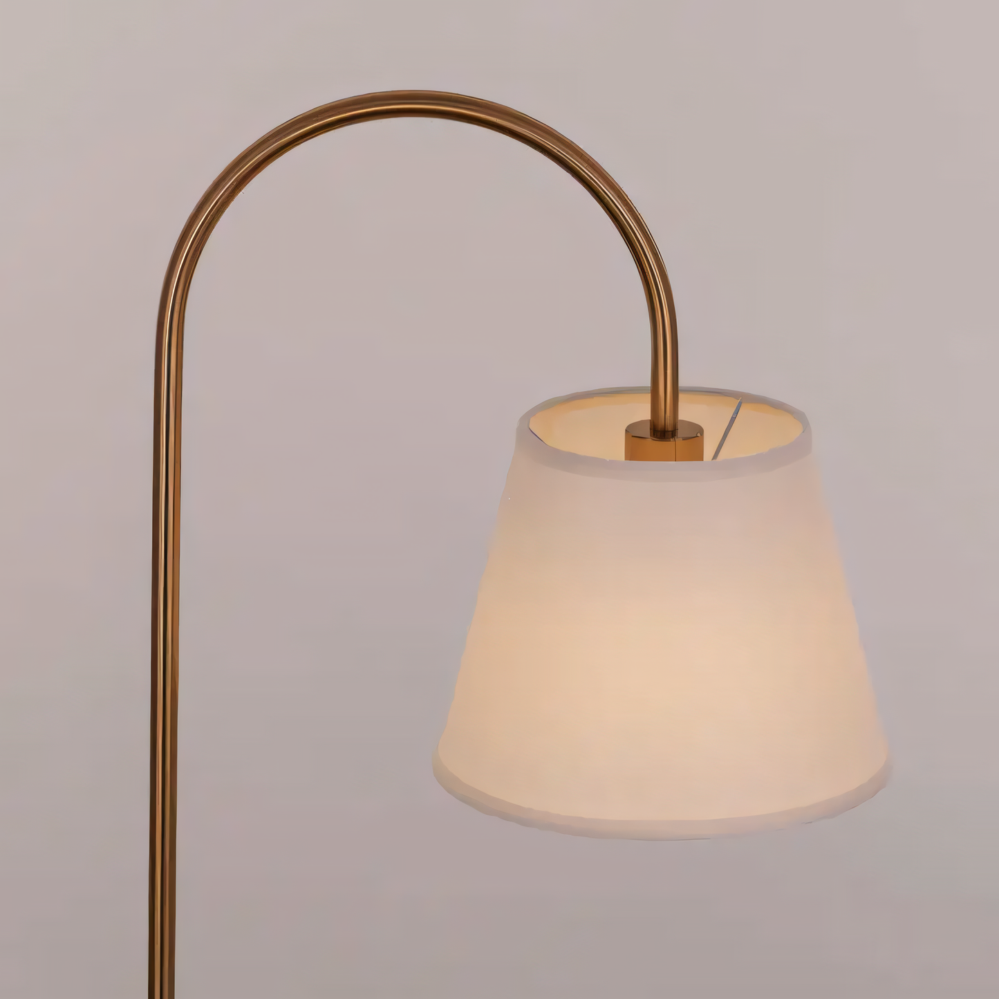 Designer floor lamp for creating a cozy ambiance