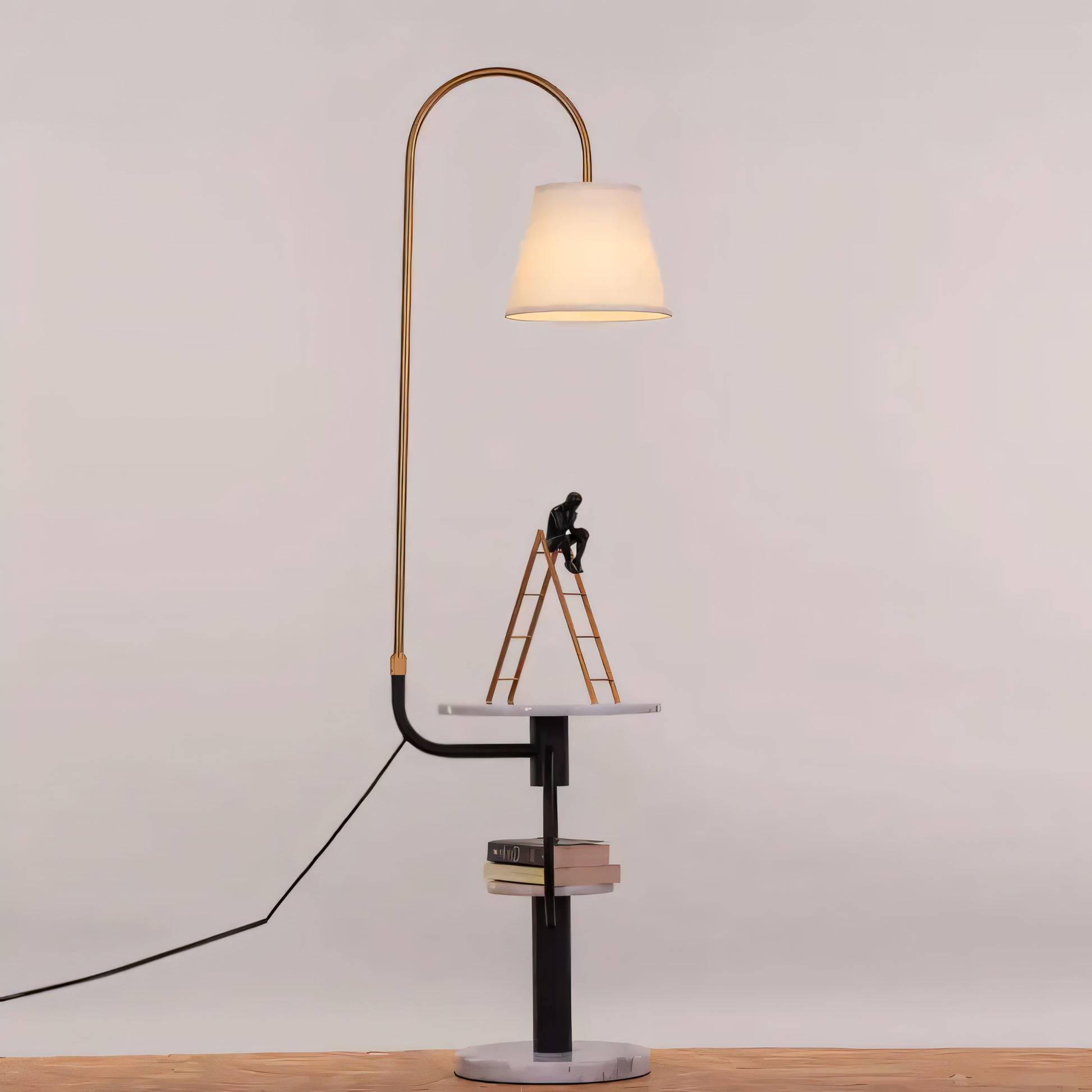 Elegant floor lamp for reading nooks and bedrooms