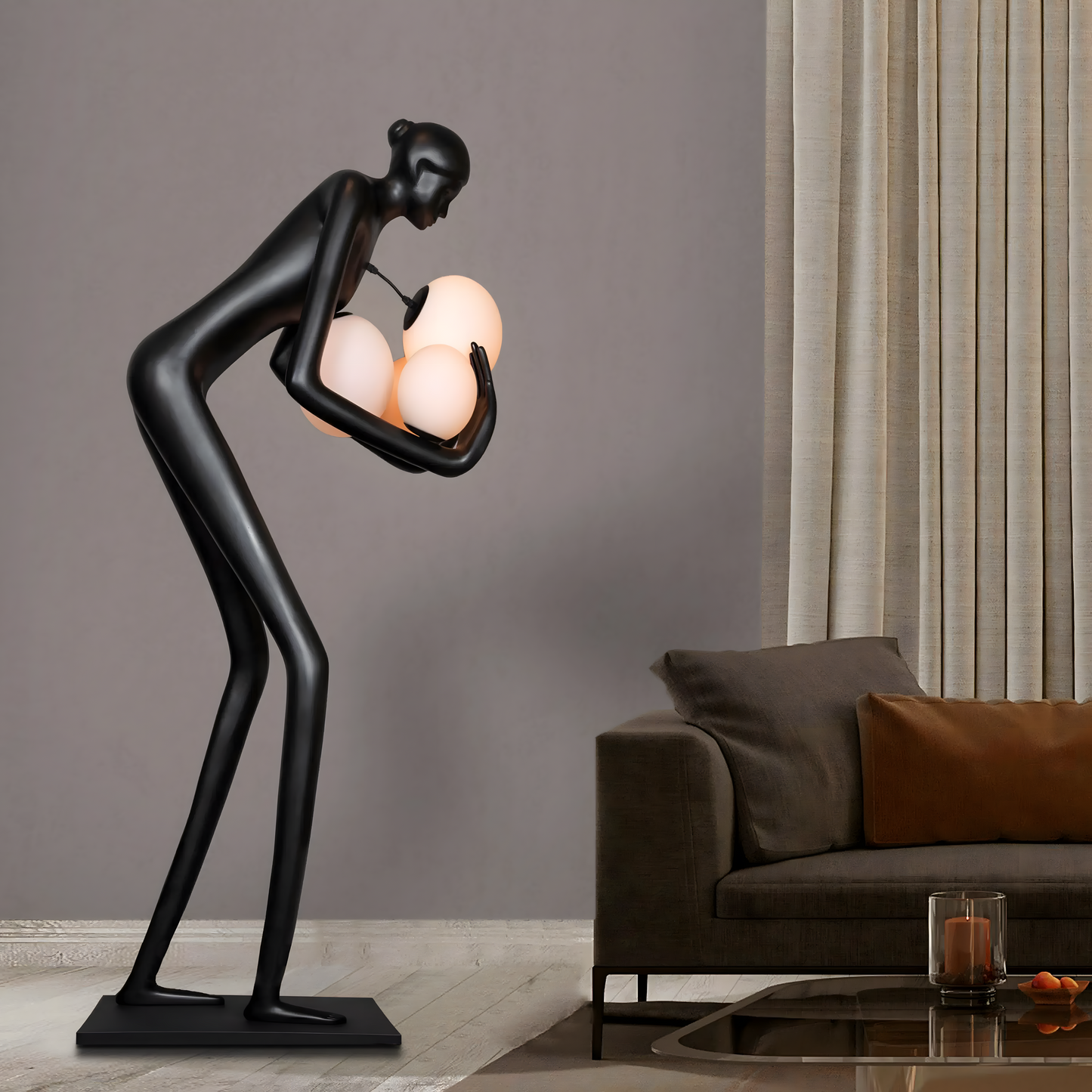 Take Me Home Sculpture Floor Lamp