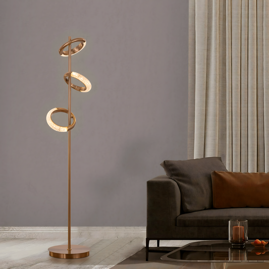 Lot To Unpack (Dimmable LED with Remote Control) Floor Lamp