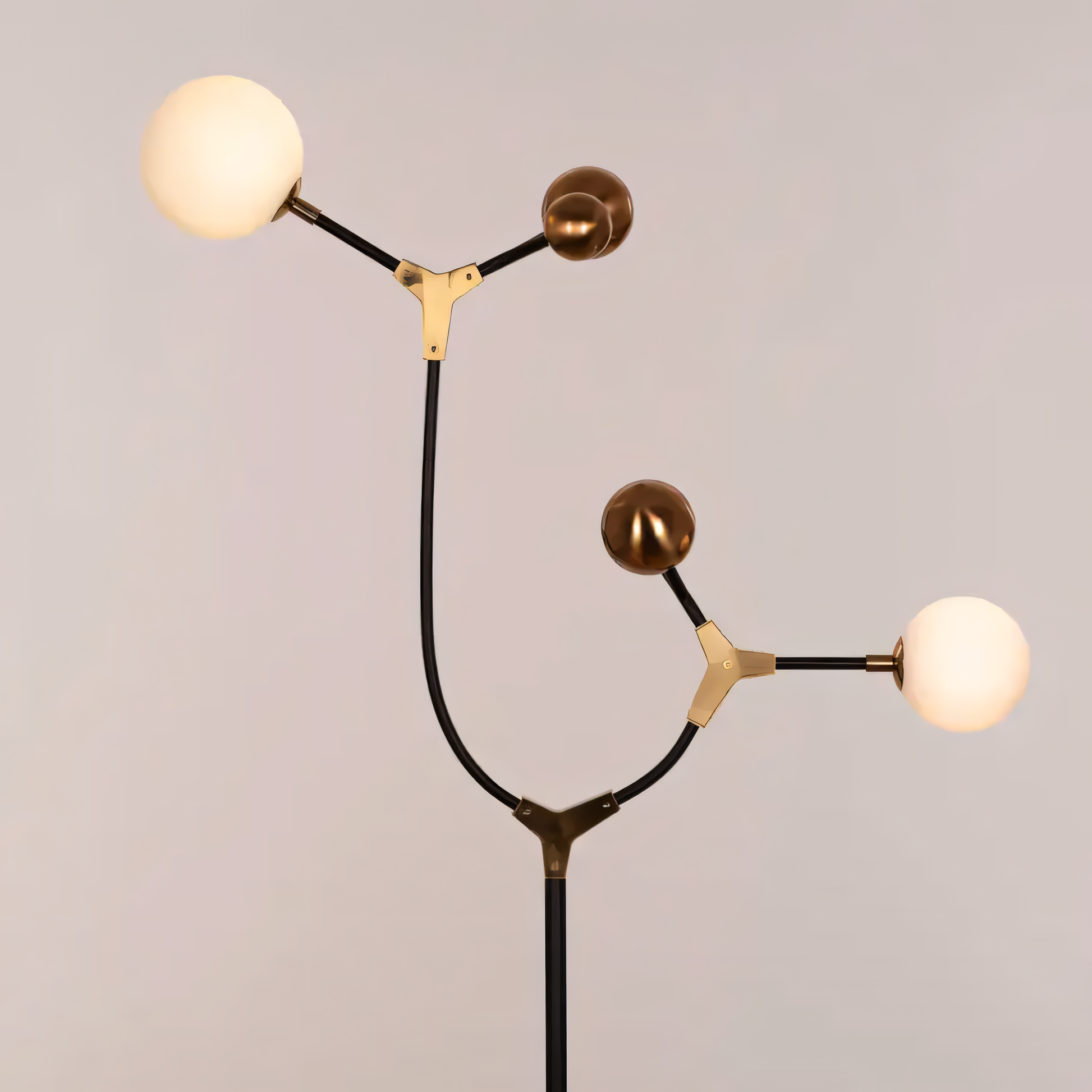 Adjustable lighting settings of the Owe & Awe Floor Lamp for versatile illumination