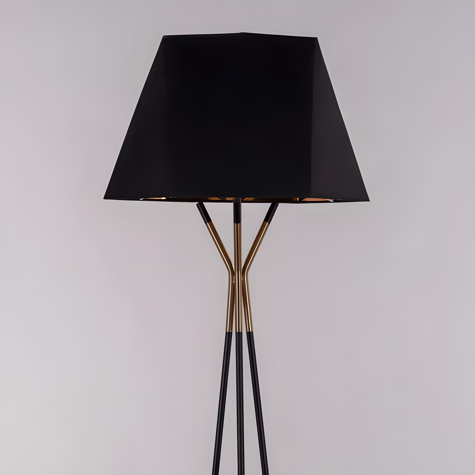 Versatile placement options for the Skyfall three-legged floor lamp