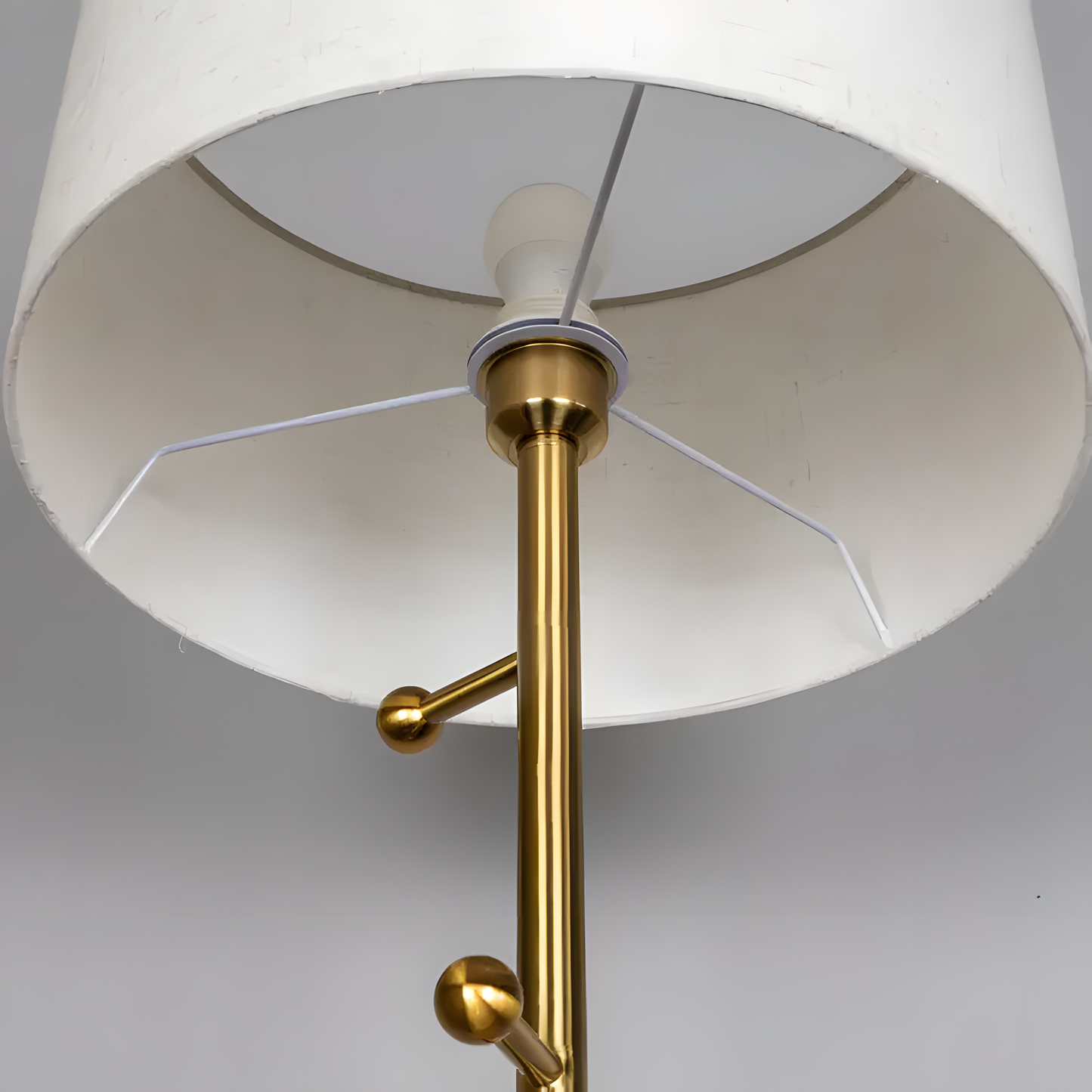 Captivating presence of the Discovered (Marble) Floor Lamp in an opulent setting