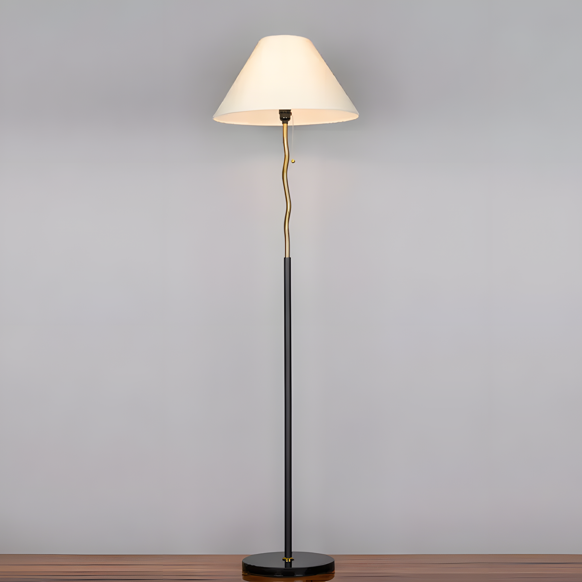 Ruthless (Marble) Floor Lamp as a focal point in a modern and sophisticated living room