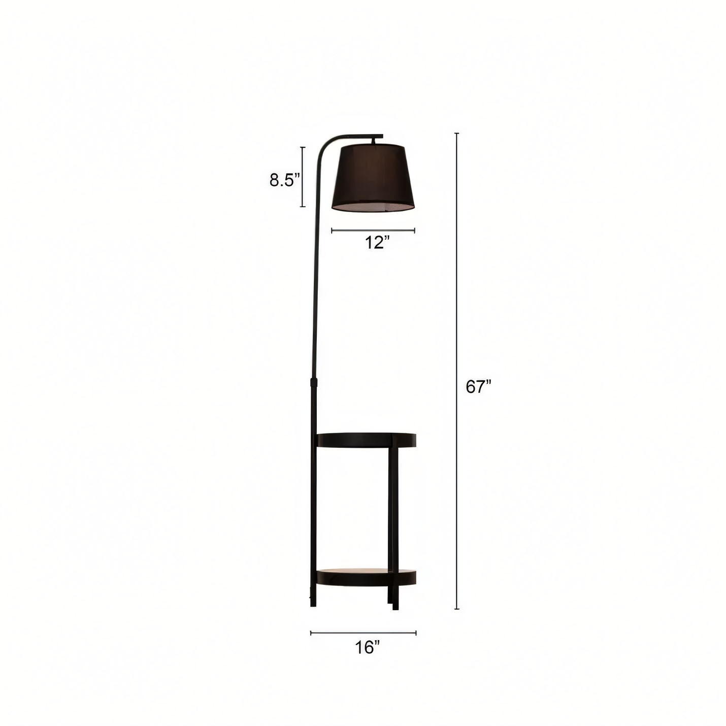 Wireless Charging Floor Lamp for Living Room