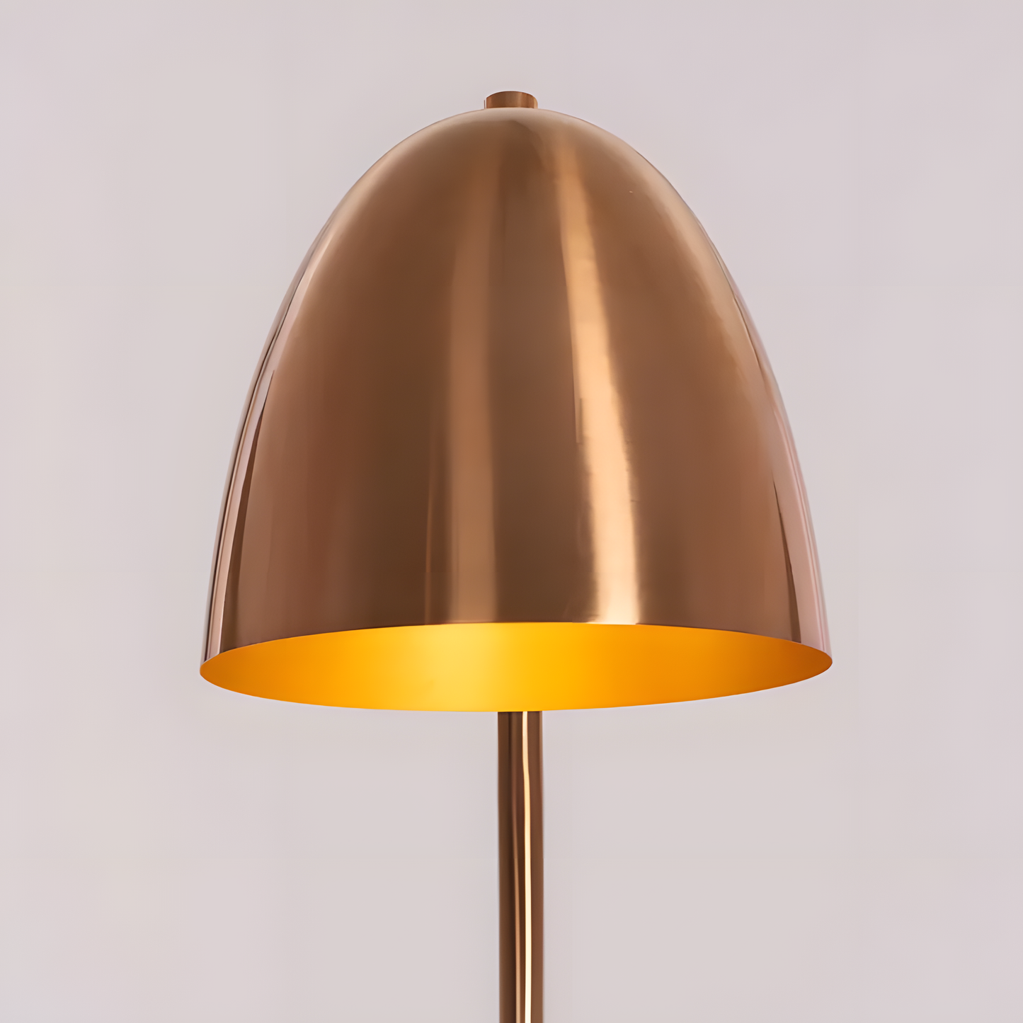 Harmonious integration of the In My Mind (Gold, White) Floor Lamp into a Desert Palace-inspired living space