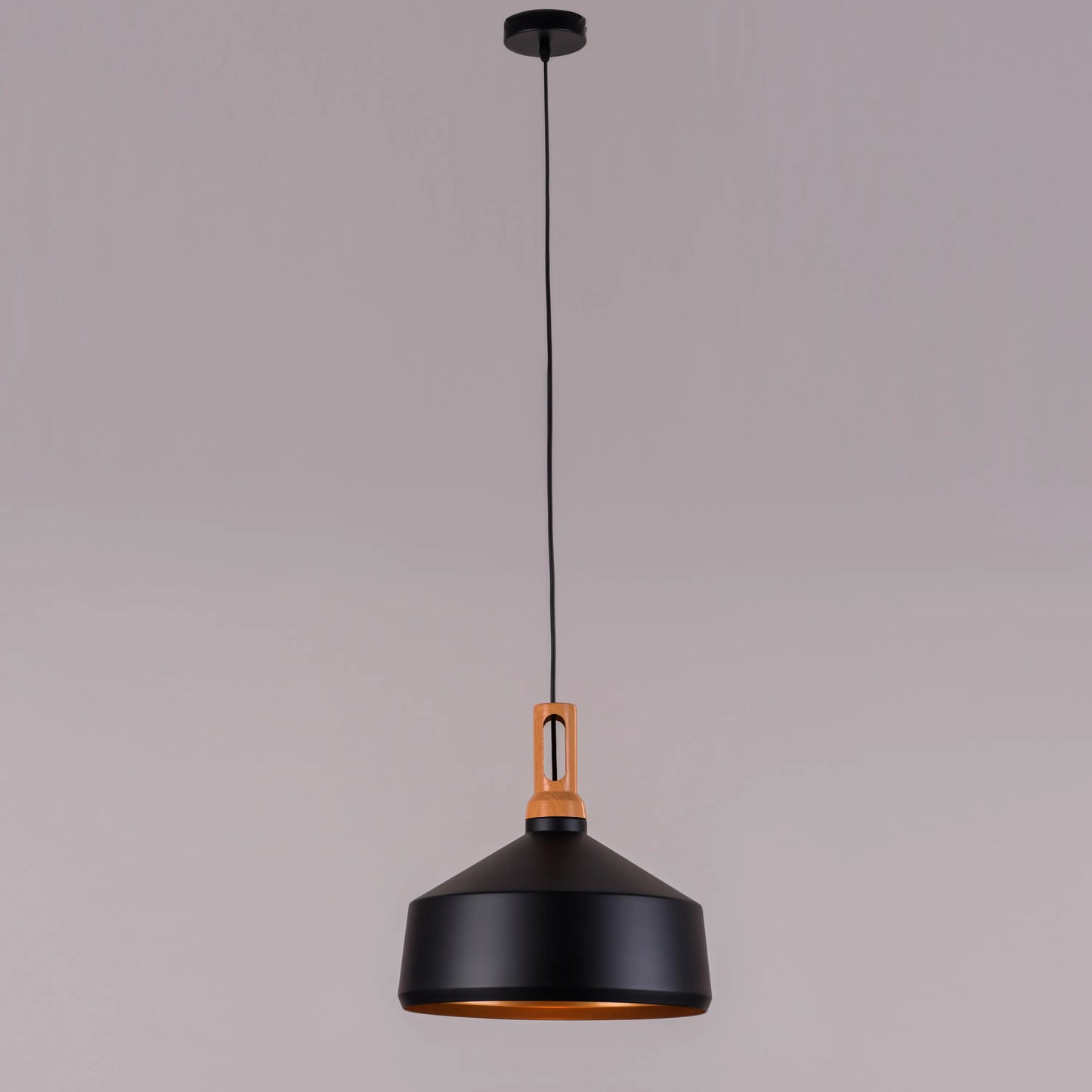 Bowled Over (Black) Pendant Light