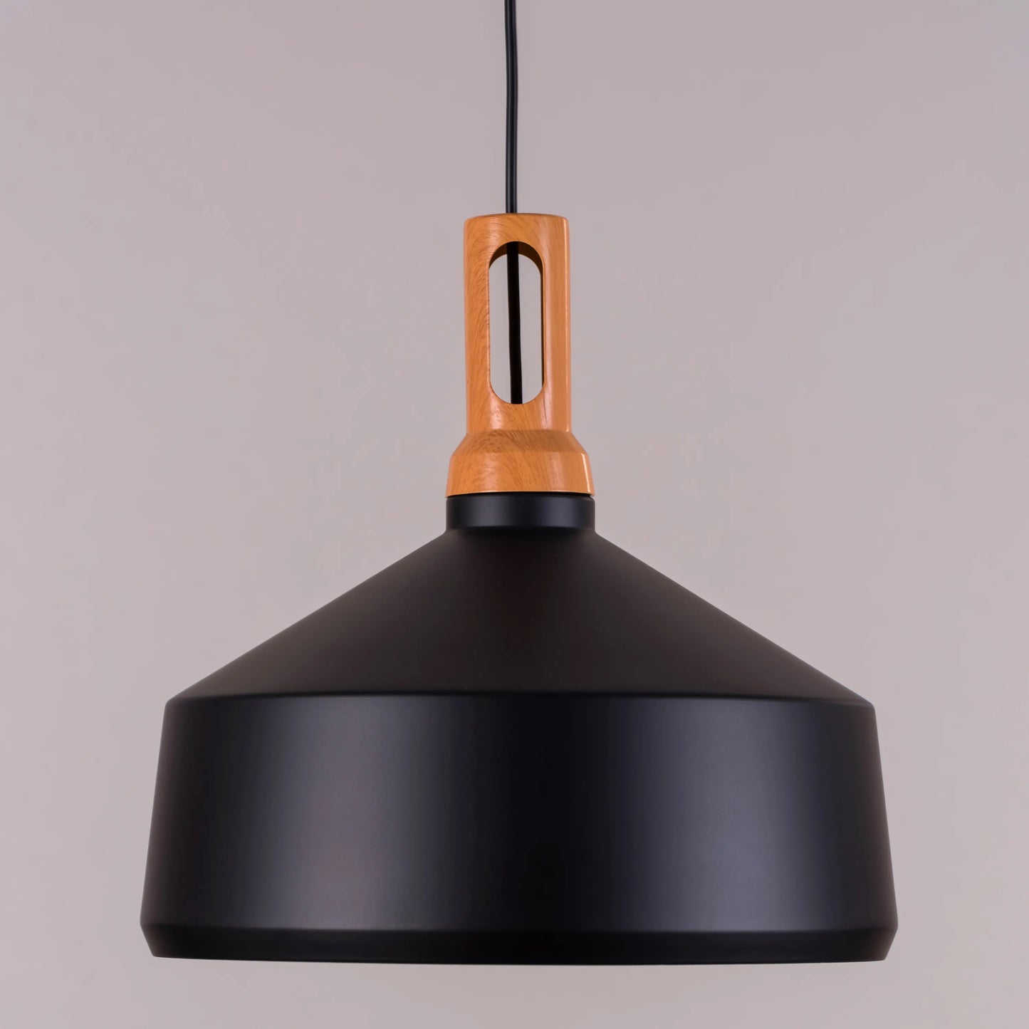 Bowled Over (Black) Pendant Light