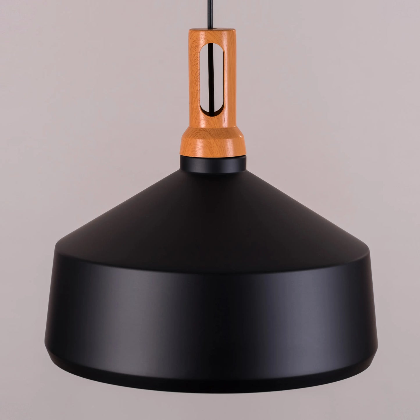 Bowled Over (Black) Pendant Light