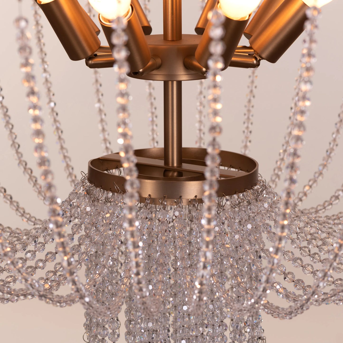 All That Glows Crystal Chandelier