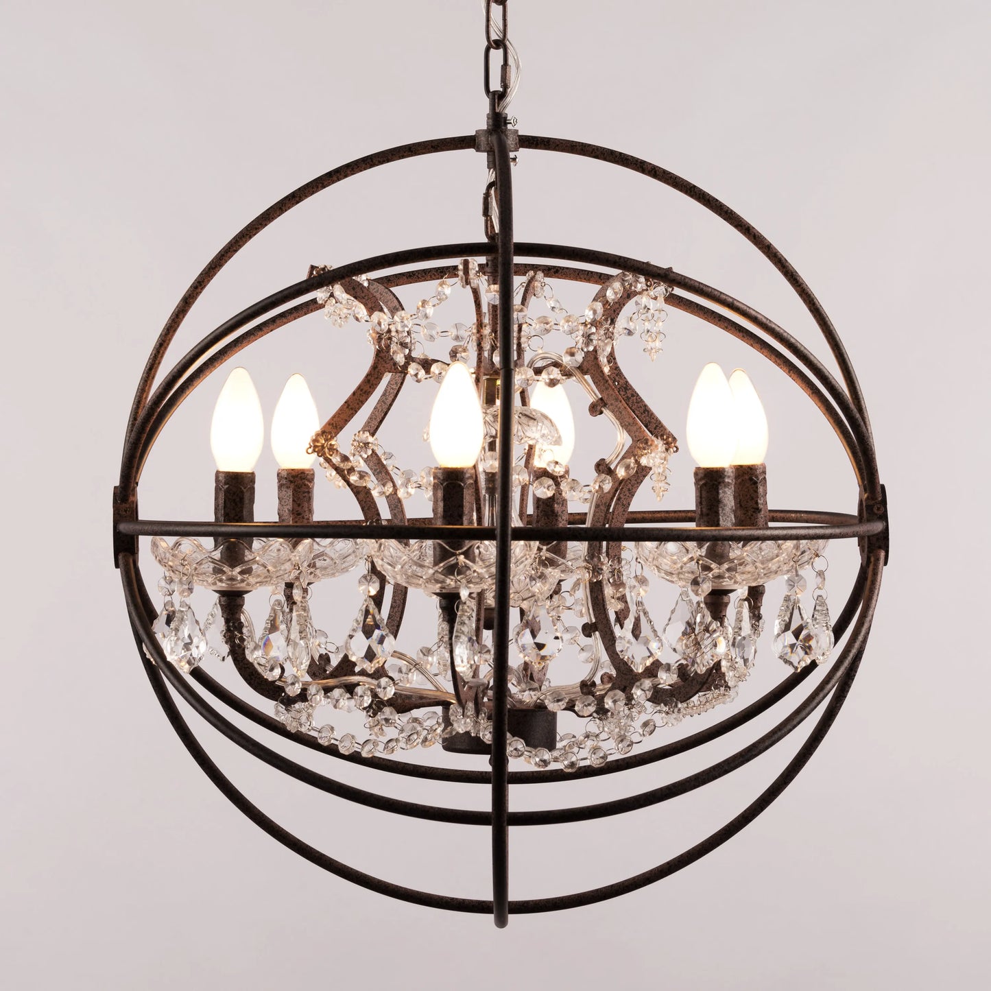 Moonlight Rendezvous Crystal Chandelier