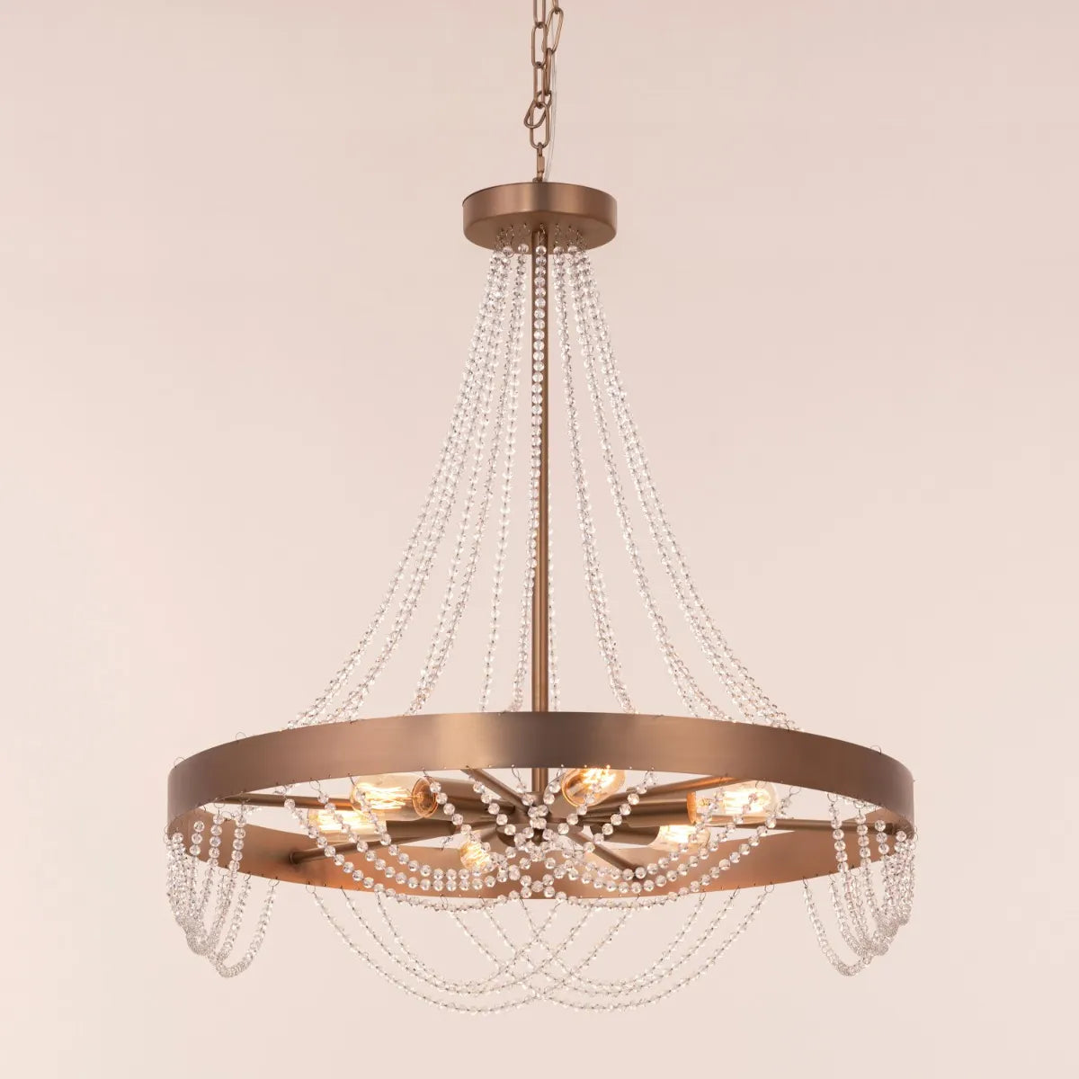 All That Glitters Crystal Chandelier