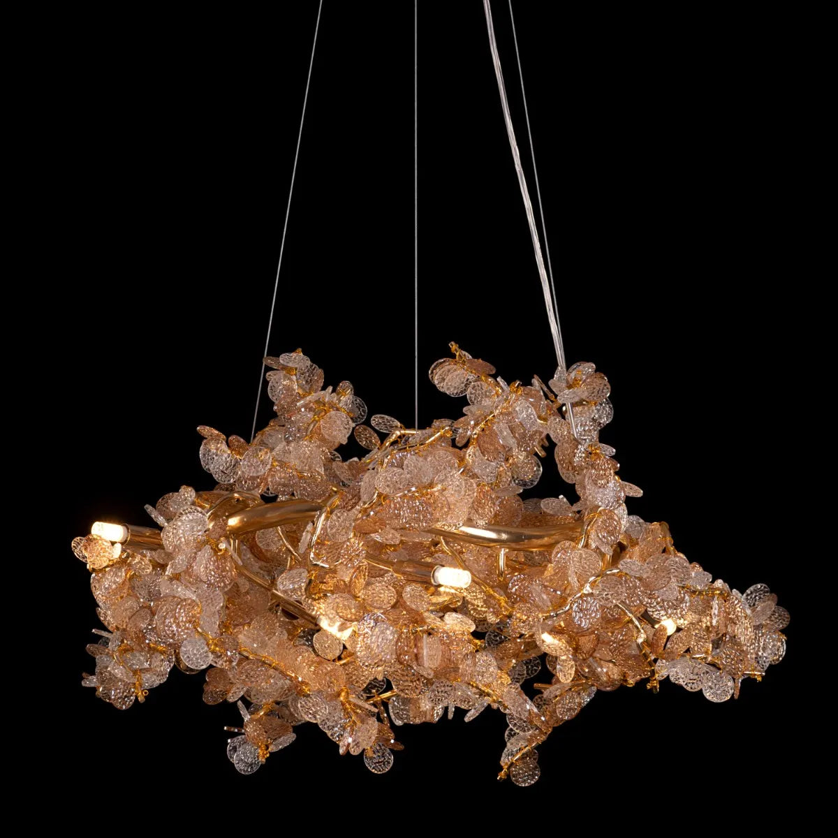 California Tree Branch Crystal Chandelier