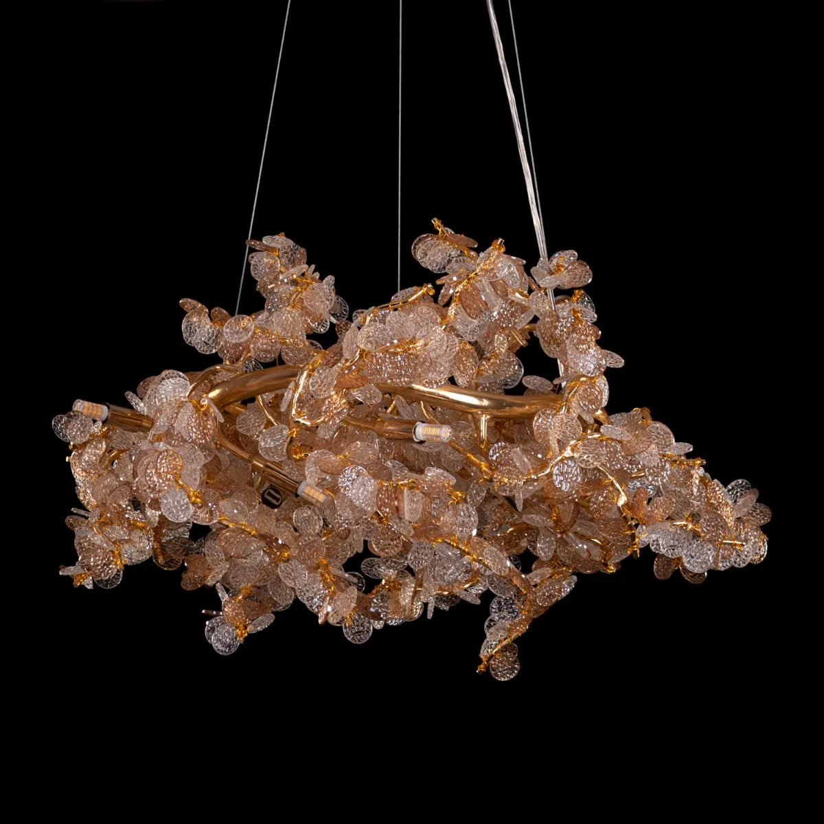 California Tree Branch Crystal Chandelier