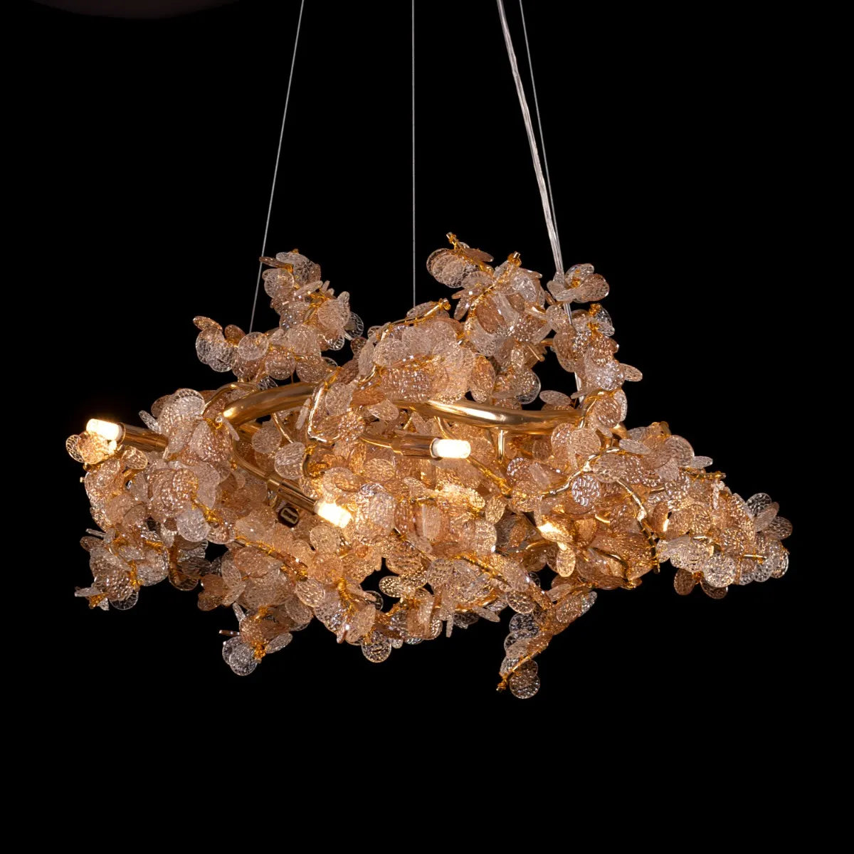 California Tree Branch Crystal Chandelier