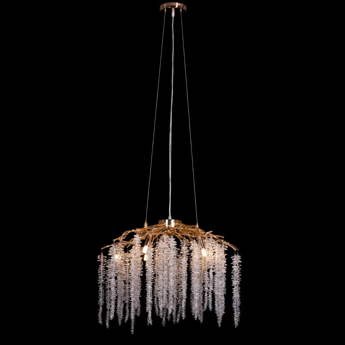 Up With The Fairies Tree Branch Crystal Chandelier