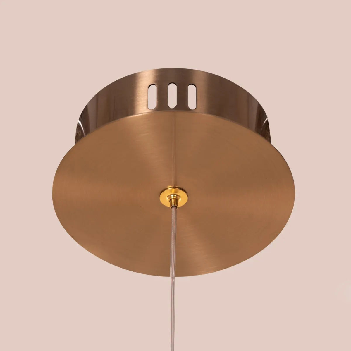 Peacemaker (Gold, Built-In LED) Pendant Light