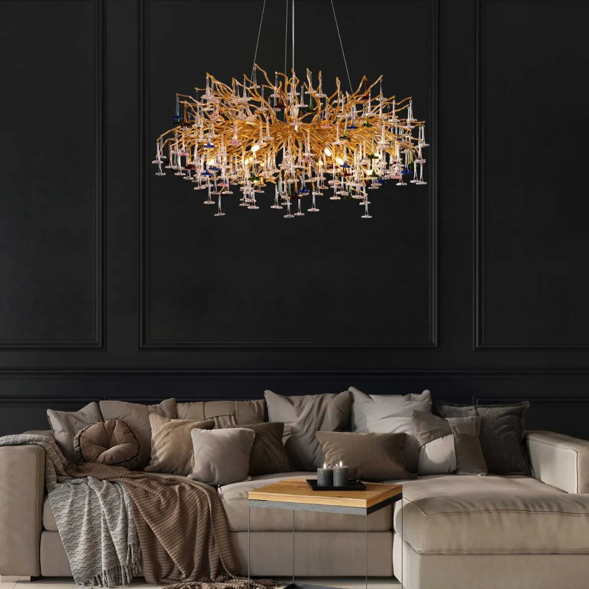 You Said Eternity Crystal Chandelier