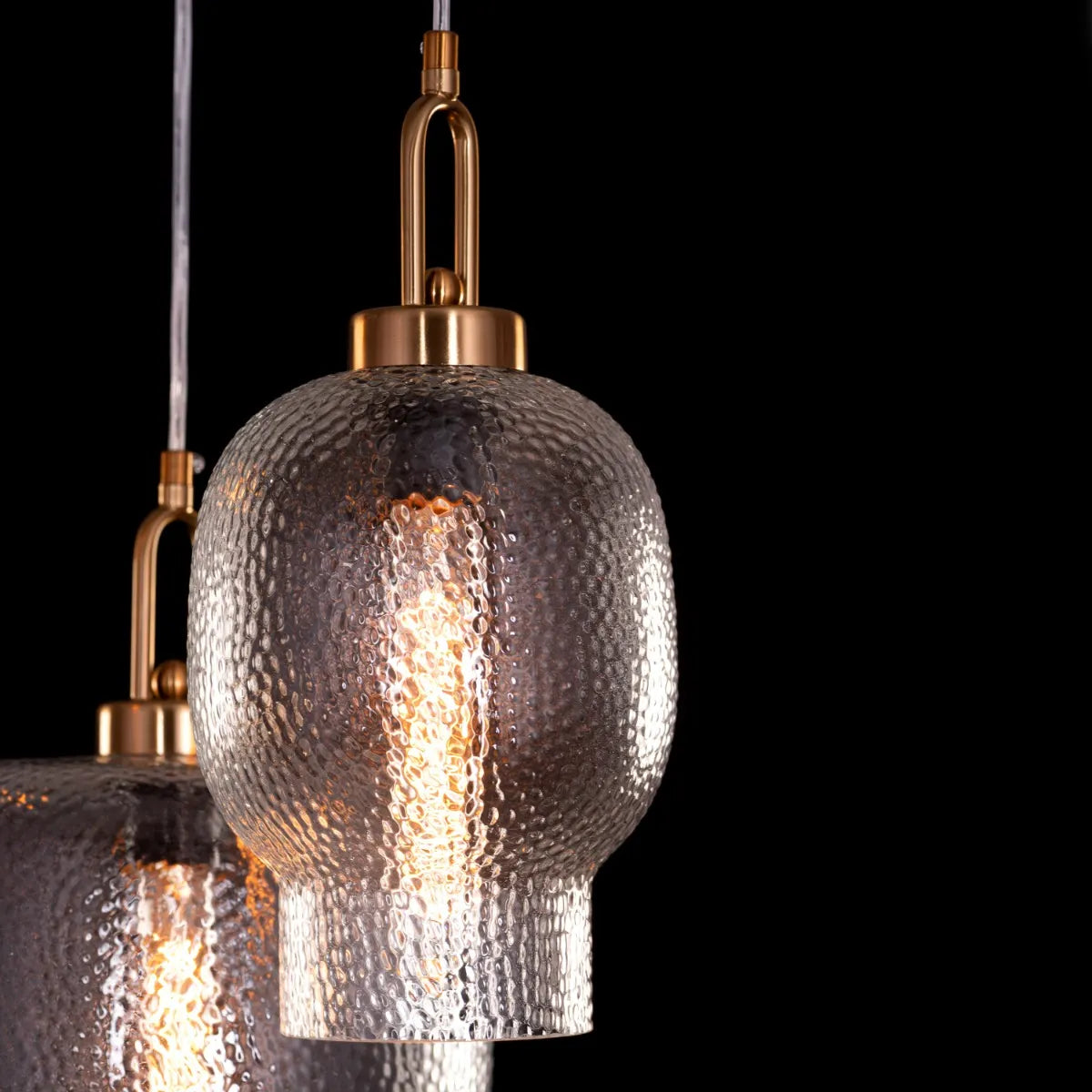 Sophisticated Small Gold Chandelier with Glass Accents – Take Me Traveling Collection