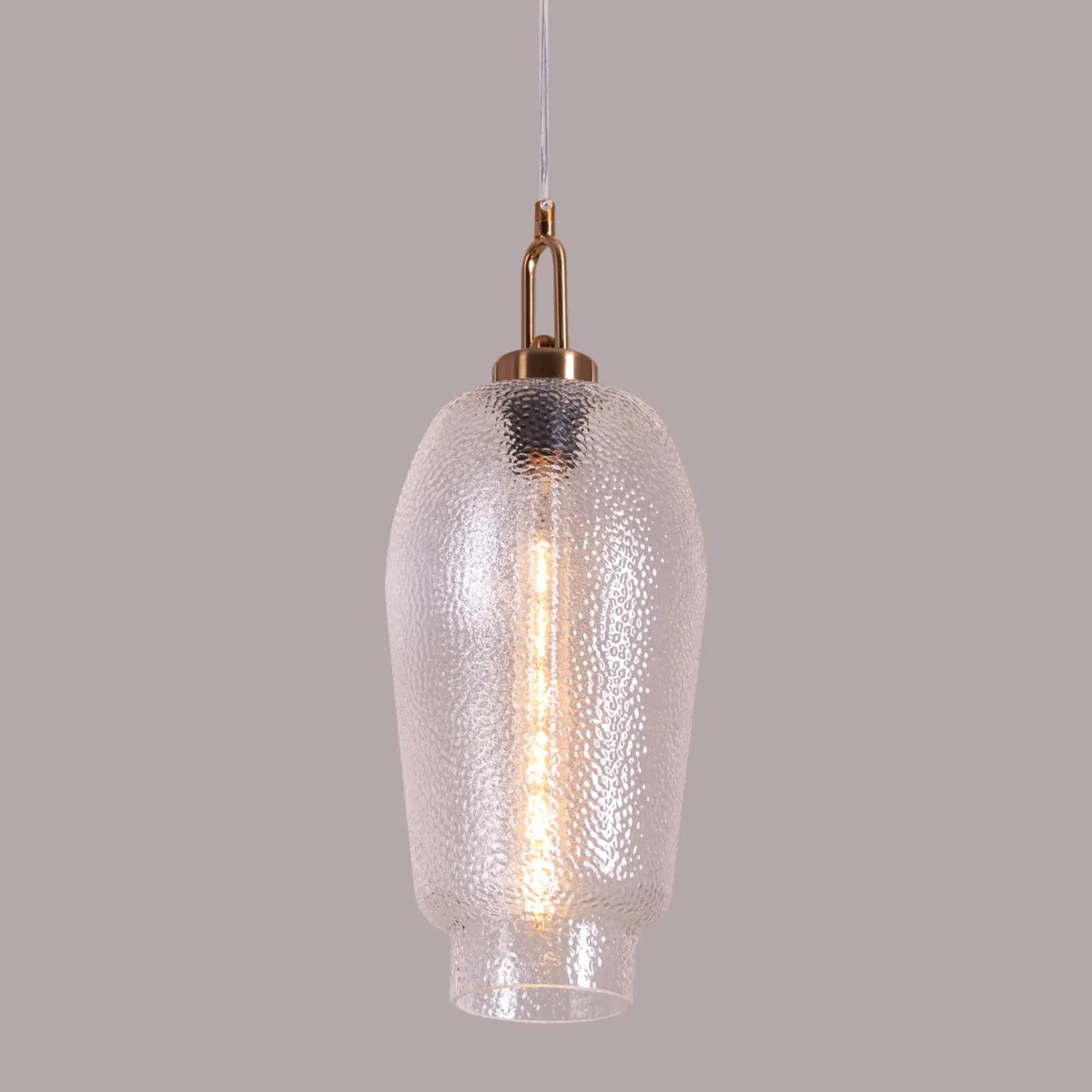 Sophisticated Take Me Traveling Pendant Light in Long Bubble Glass for a Statement Piece