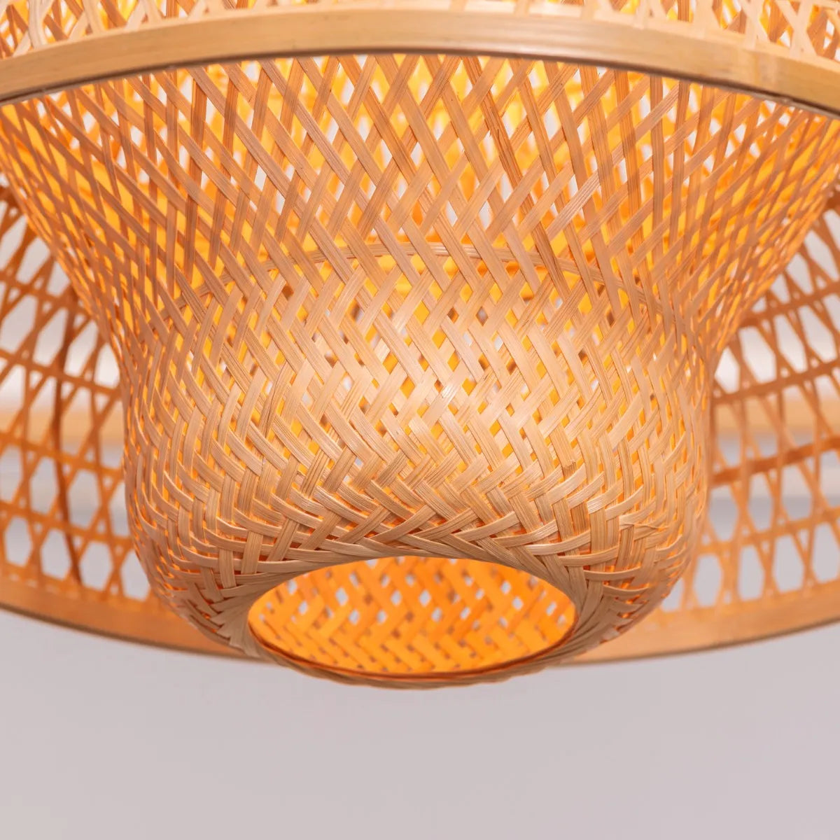 Paid The Bill Rattan Pendant Light