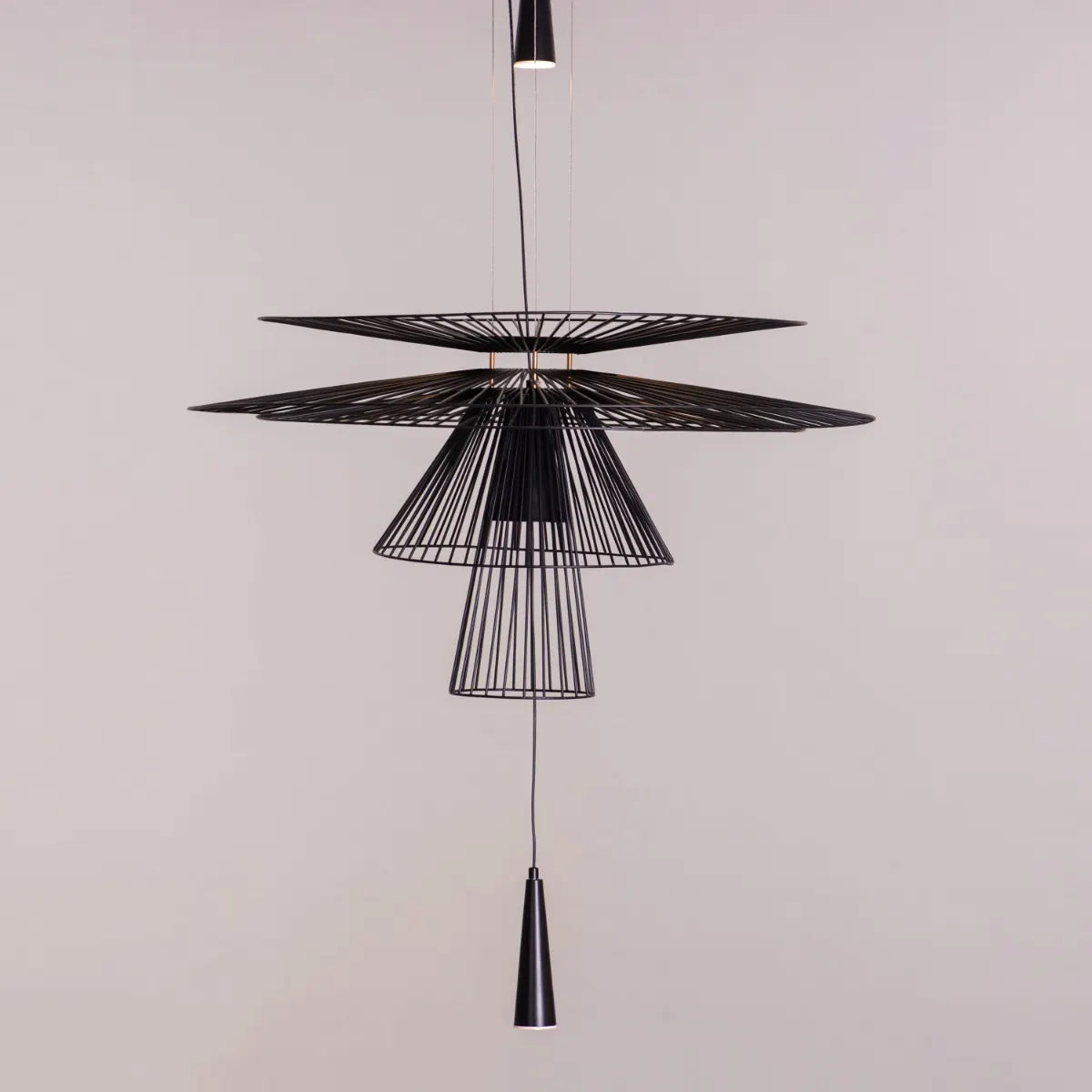 Asked Without Asking (Black) Pendant Light