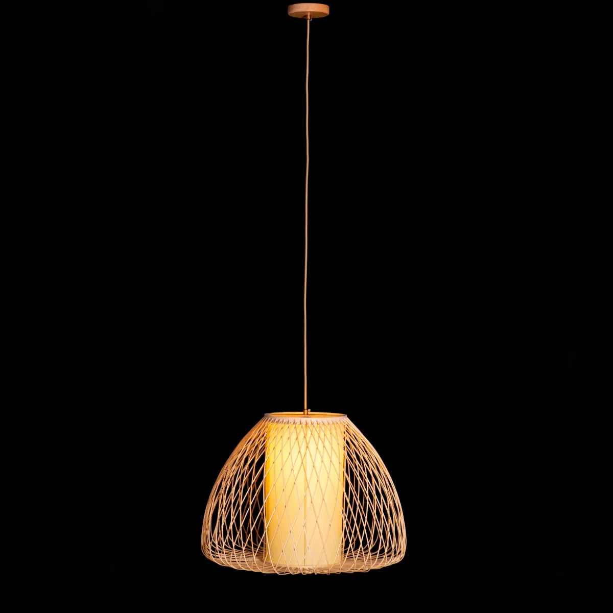 Zen Life Bamboo Pendant Light