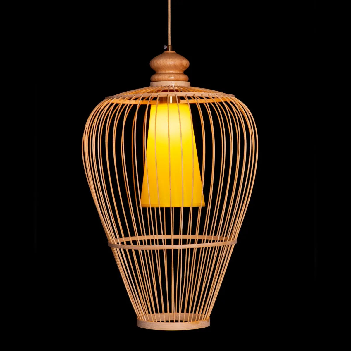 Chic Bamboo Pendant Light for a Lively and Organic Look – Wild Bloom Design