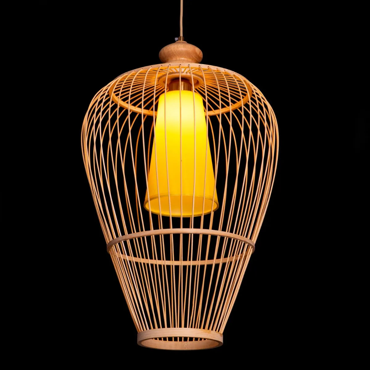 Chic Bamboo Pendant Light for a Lively and Organic Look – Wild Bloom Design