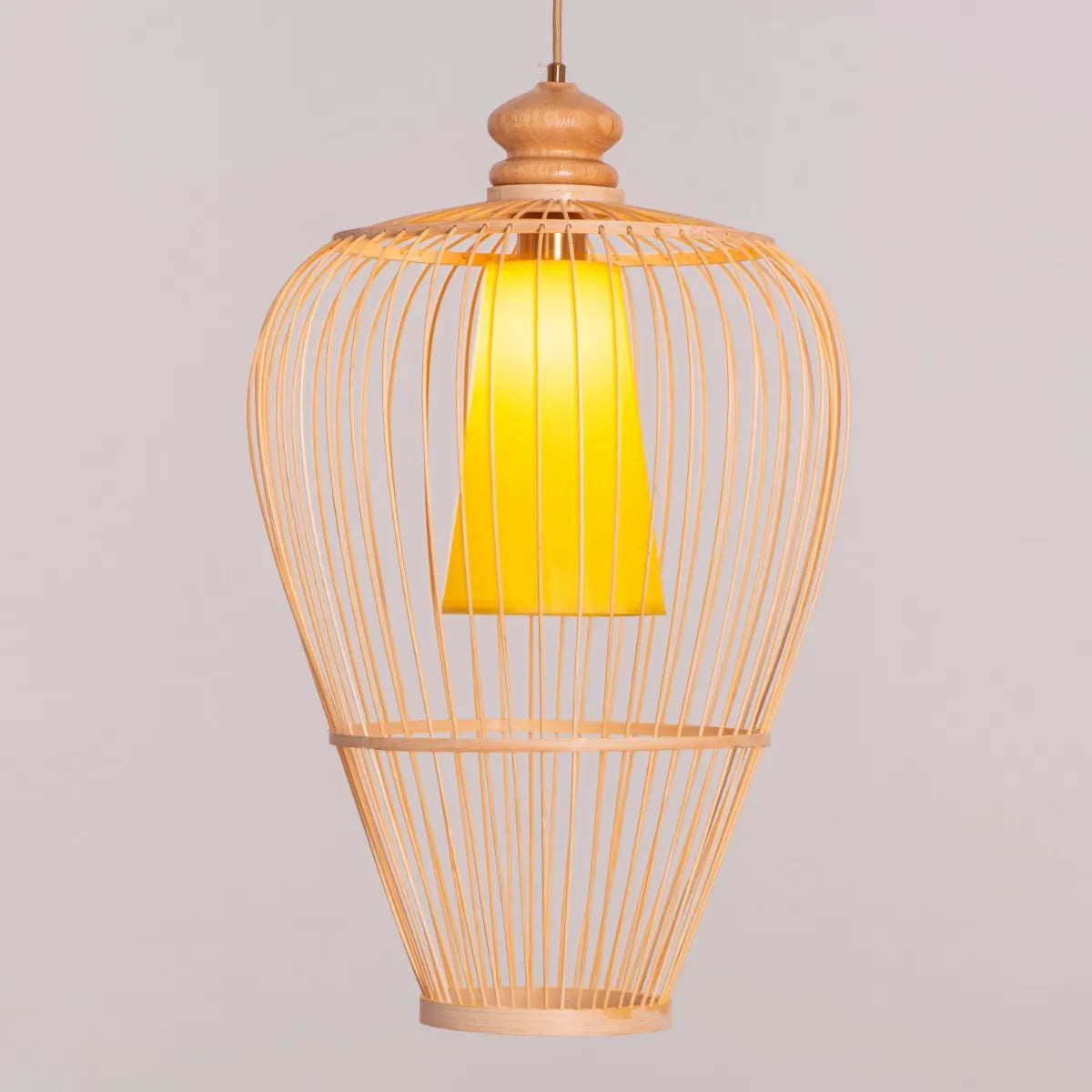 Wild Bloom Bamboo Pendant Light