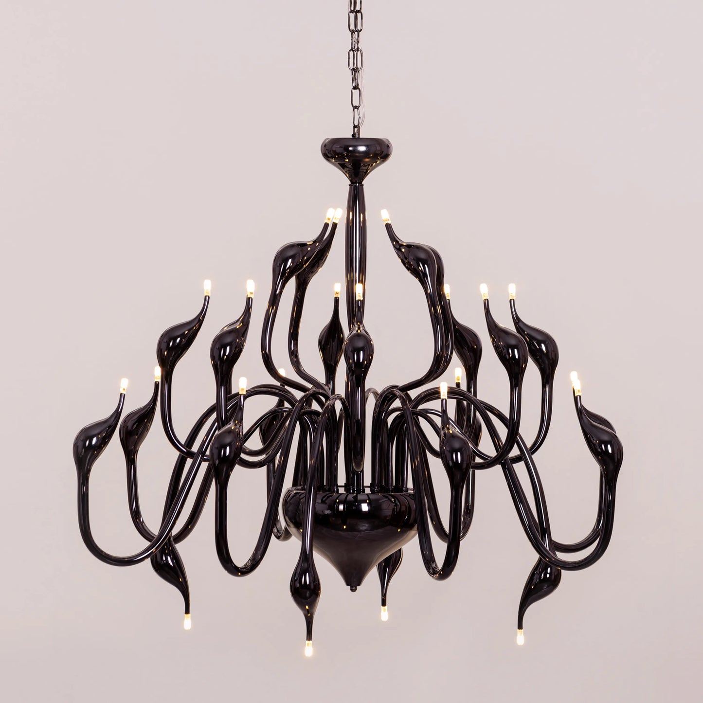 Play Your Cards (Large, Black) Chandelier