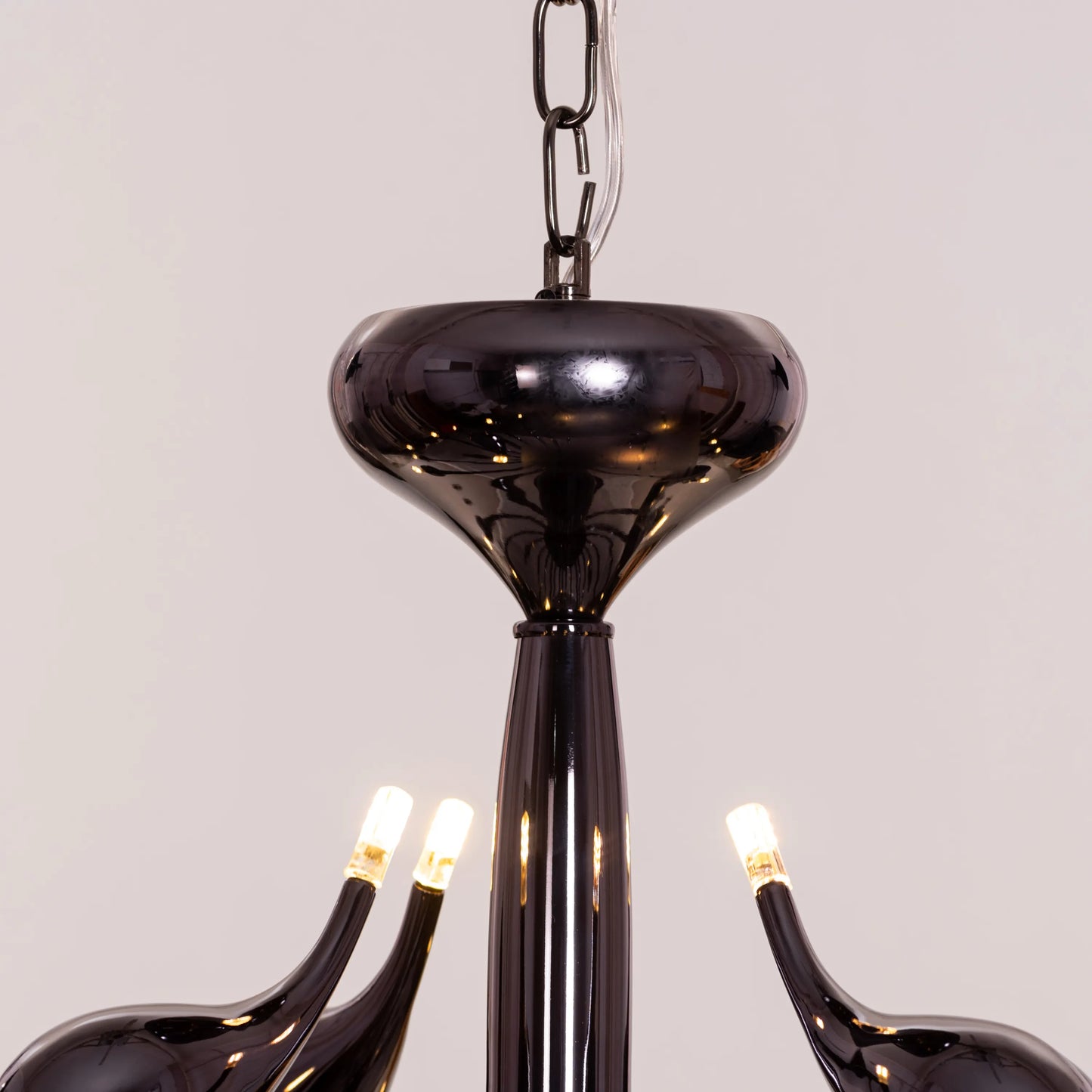 Play Your Cards (Large, Black) Chandelier