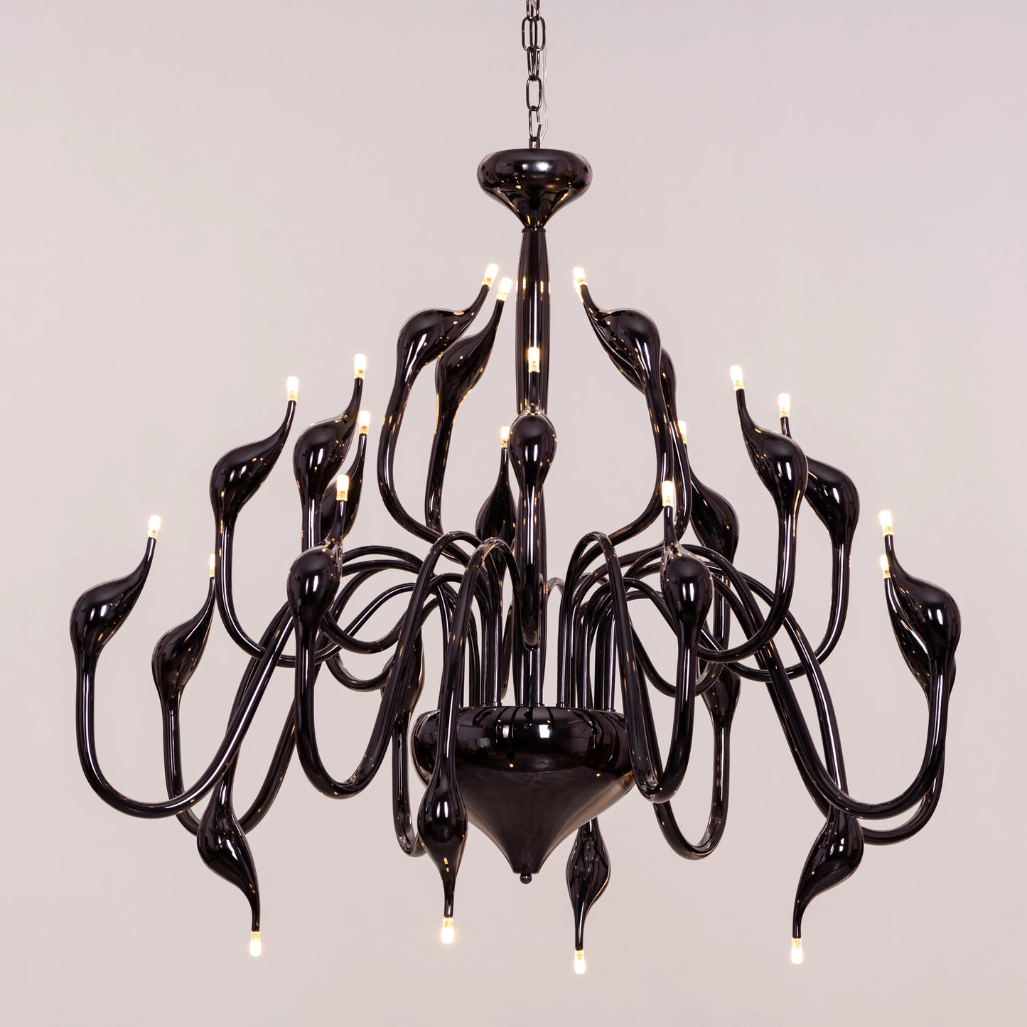 Play Your Cards (Large, Black) Chandelier