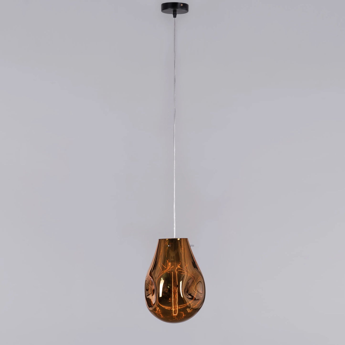 Look At Me (Gold, Smokey) Glass Pendant Light