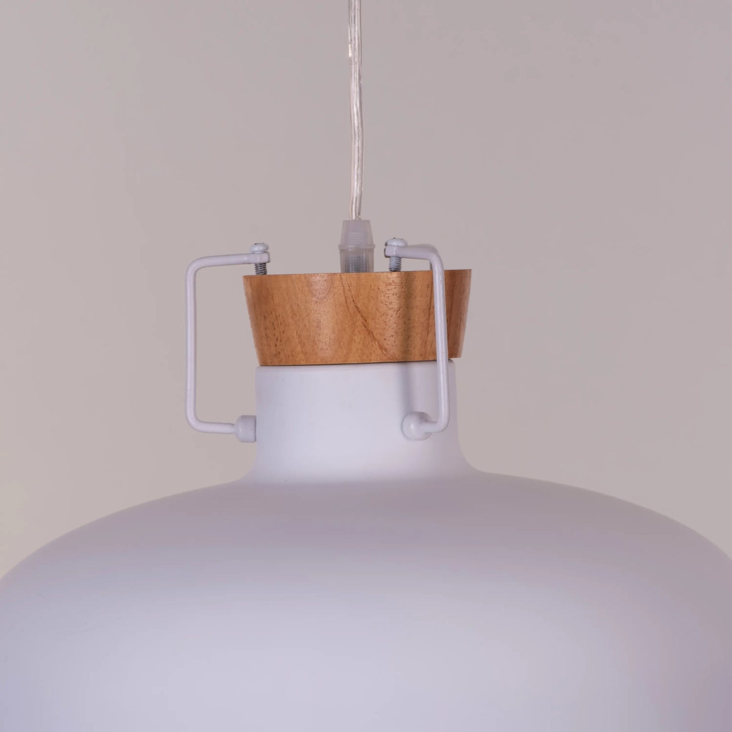 White Bliss Pendant Light with a Timeless, Elegant Appeal