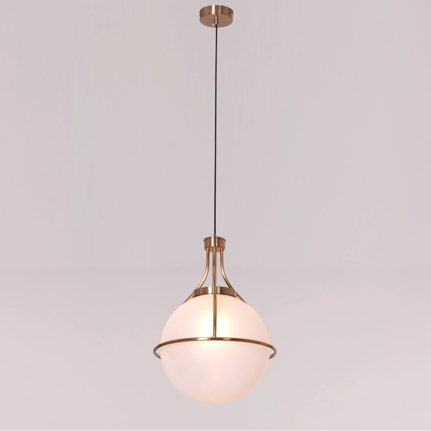 Find Me Nowhere Frosted Glass Pendant Light