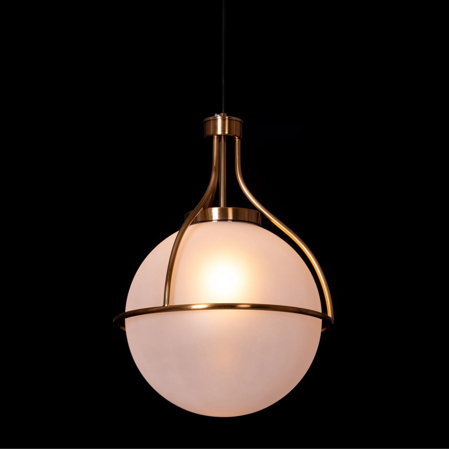 Find Me Nowhere Frosted Glass Pendant Light