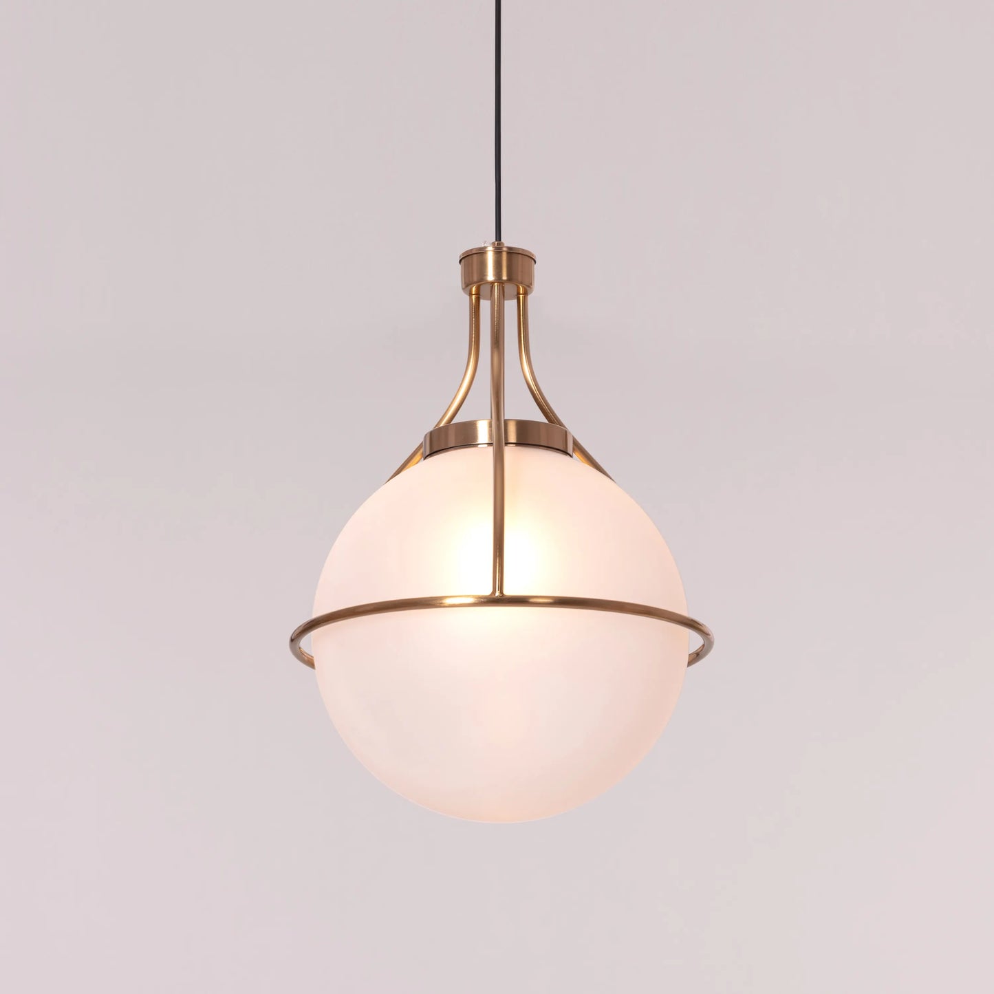 Find Me Nowhere Frosted Glass Pendant Light