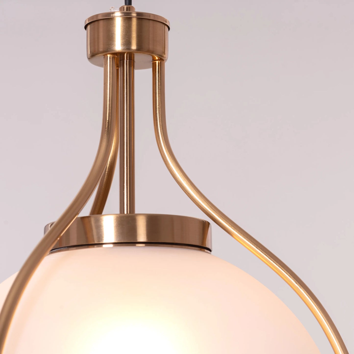 Find Me Nowhere Frosted Glass Pendant Light