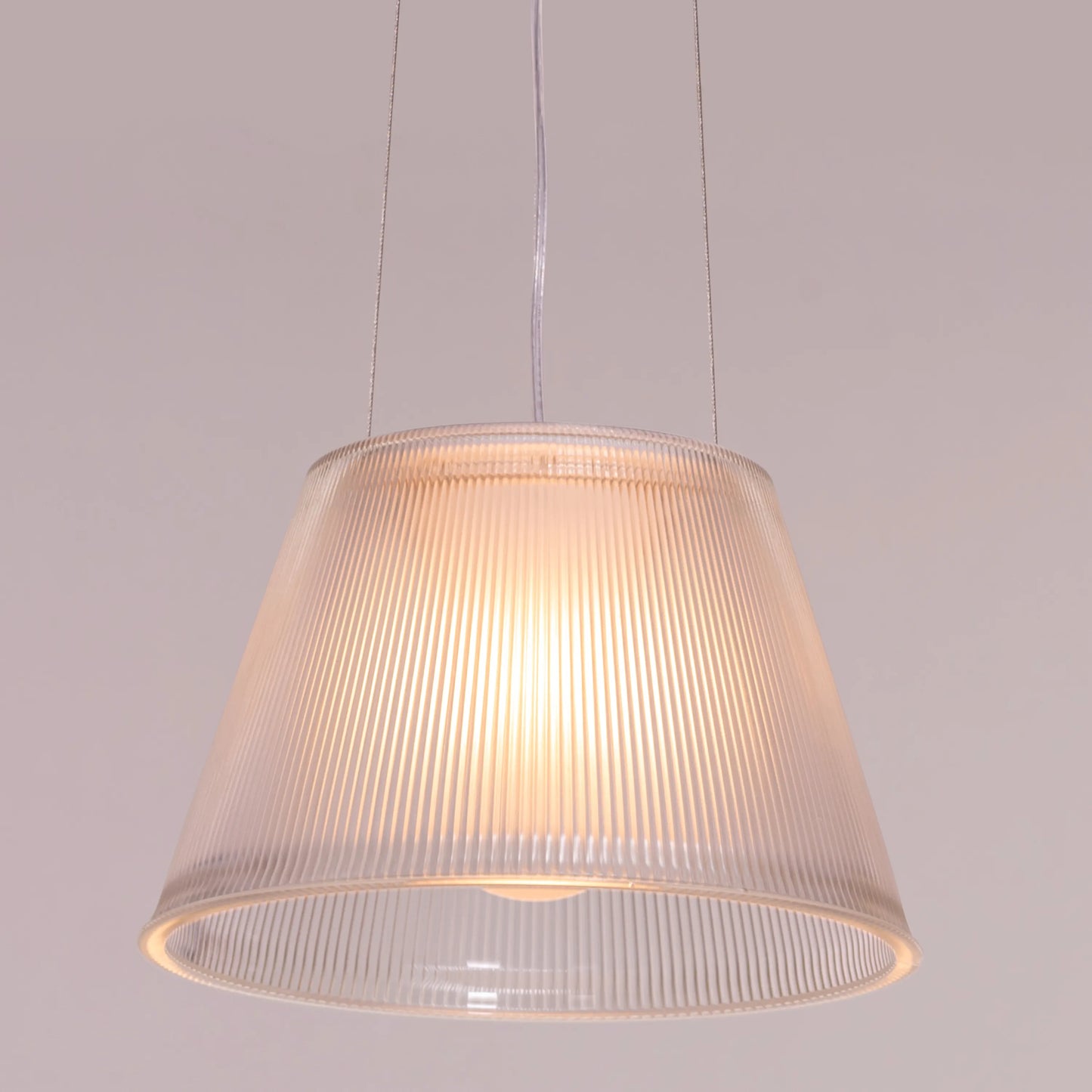 Vibe Check (Chrome) Frosted Glass Pendant Light