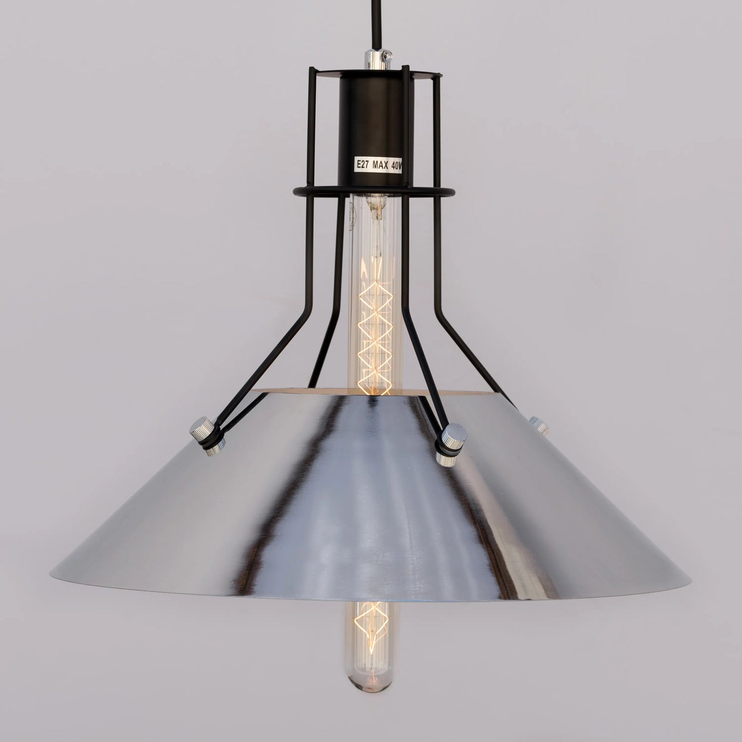 Distantly (Chrome, White) Pendant Light