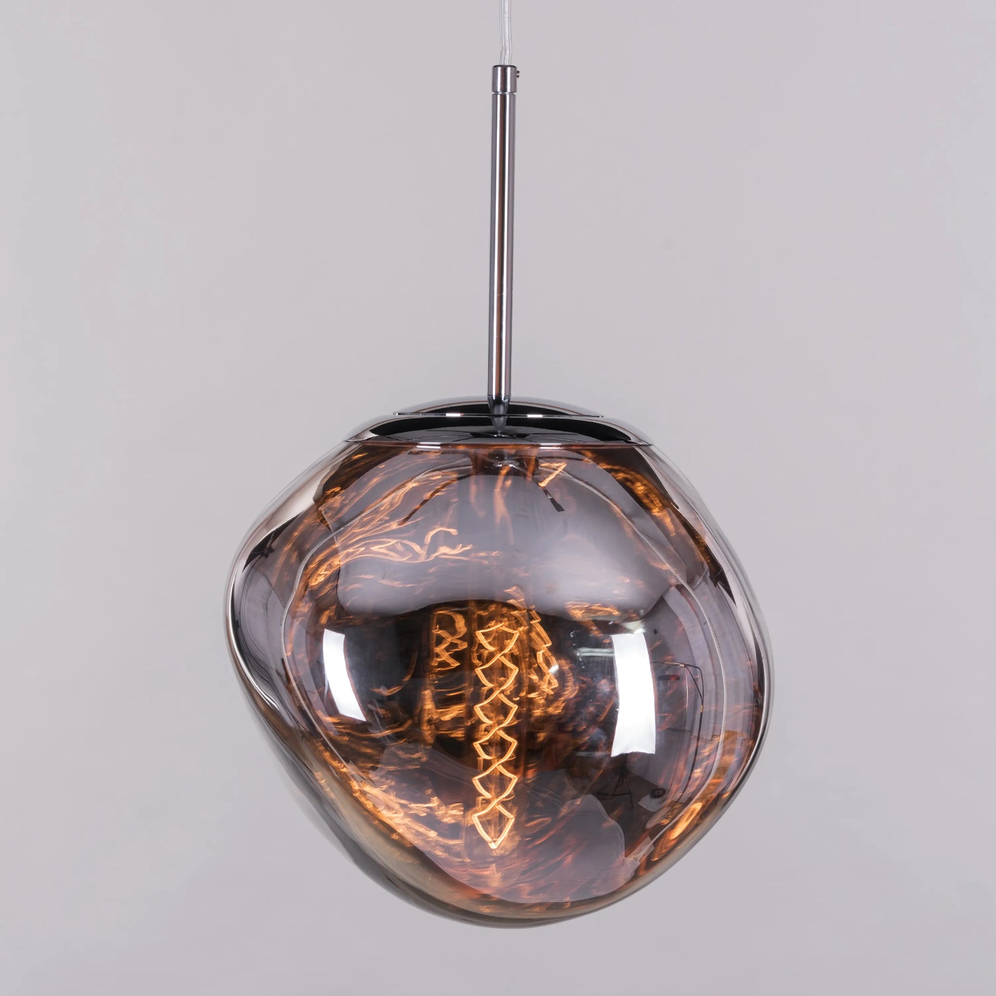 Elegant Ongoing Love Pendant Light with Sleek Glass Design