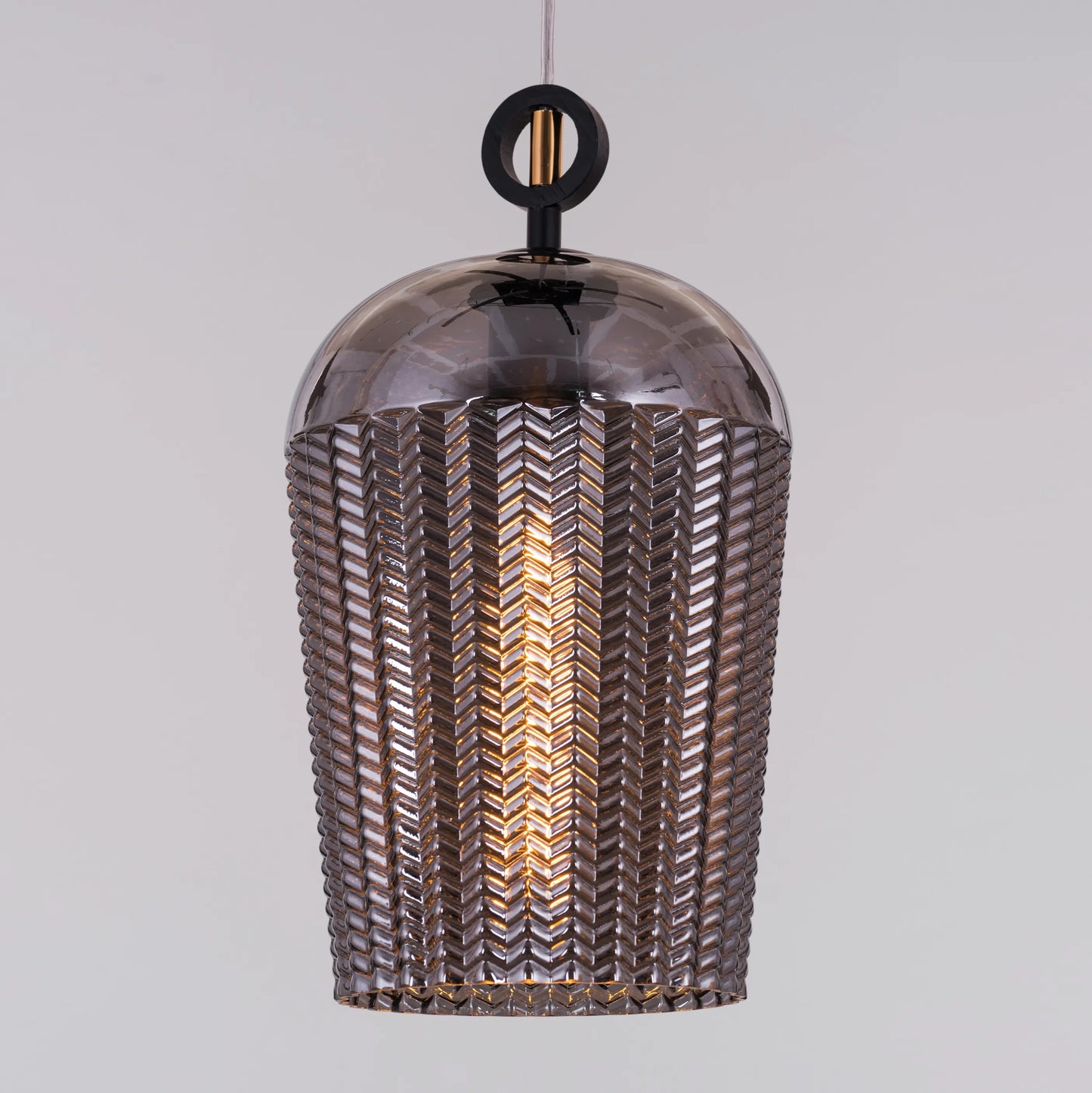 Calm Skies Textured Glass Pendant Light