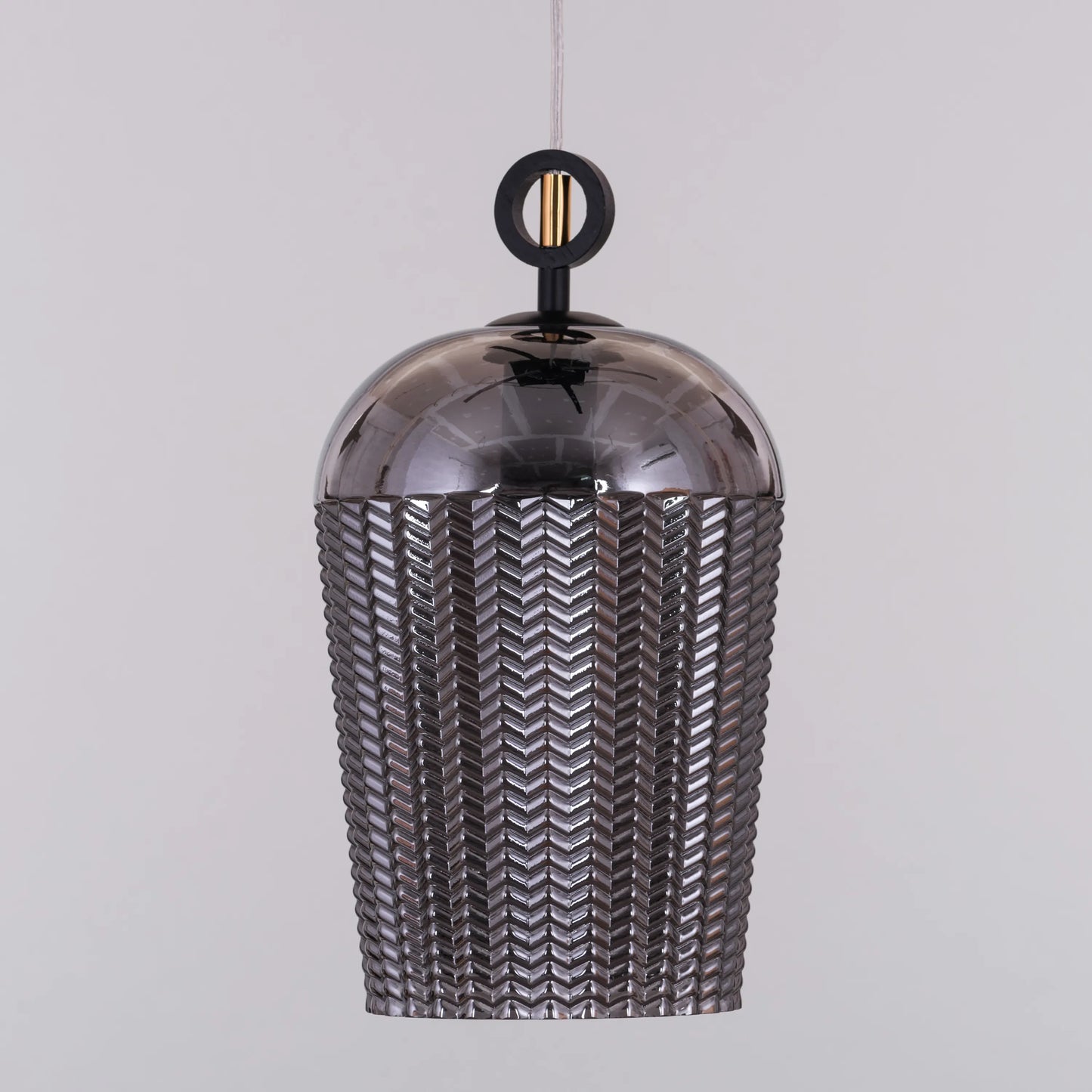 Calm Skies Textured Glass Pendant Light